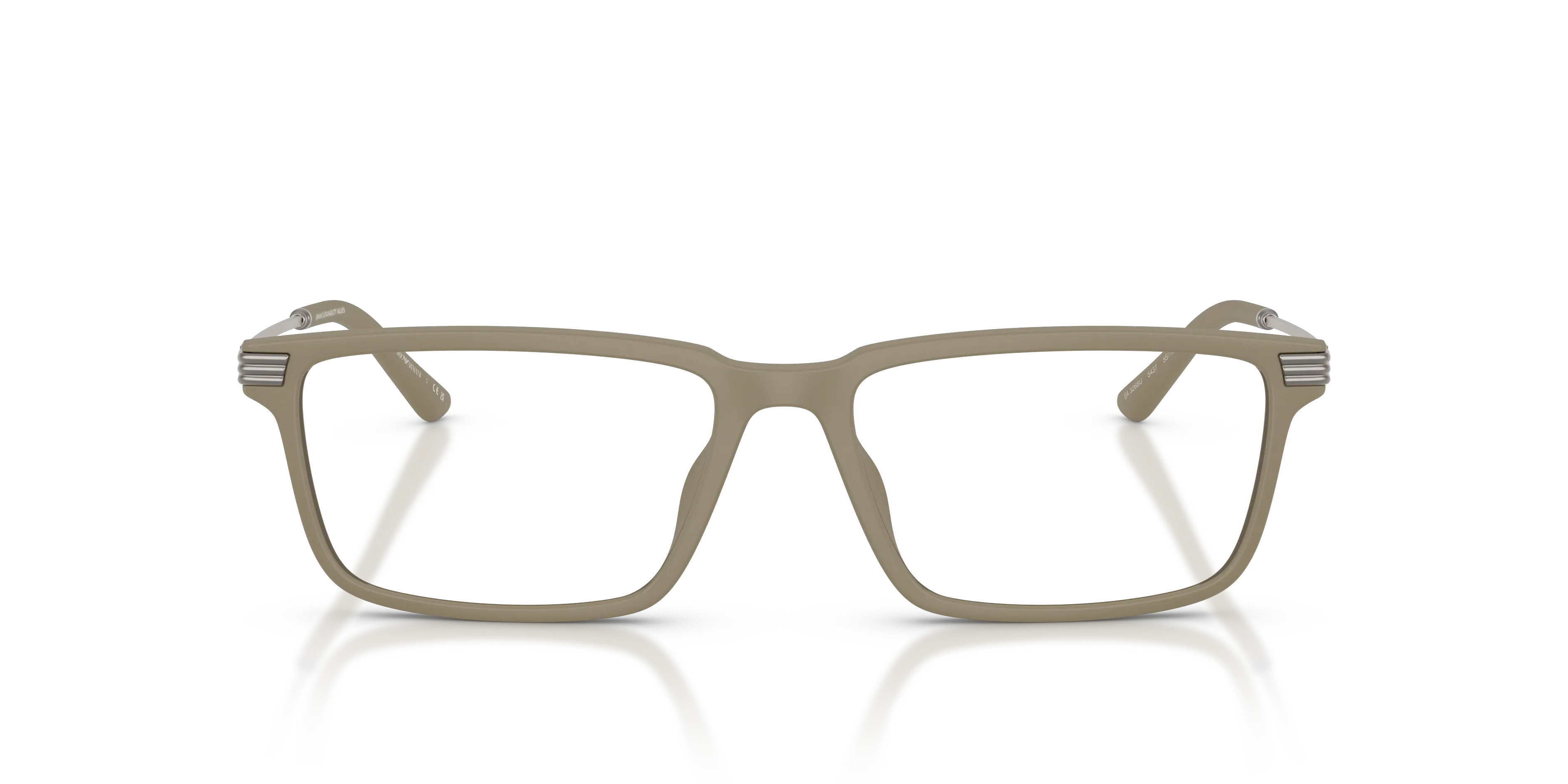 Emporio Armani EA3268U 5437 Montature da vista Iniettato Marrone Squadrata Normale - immagine 3