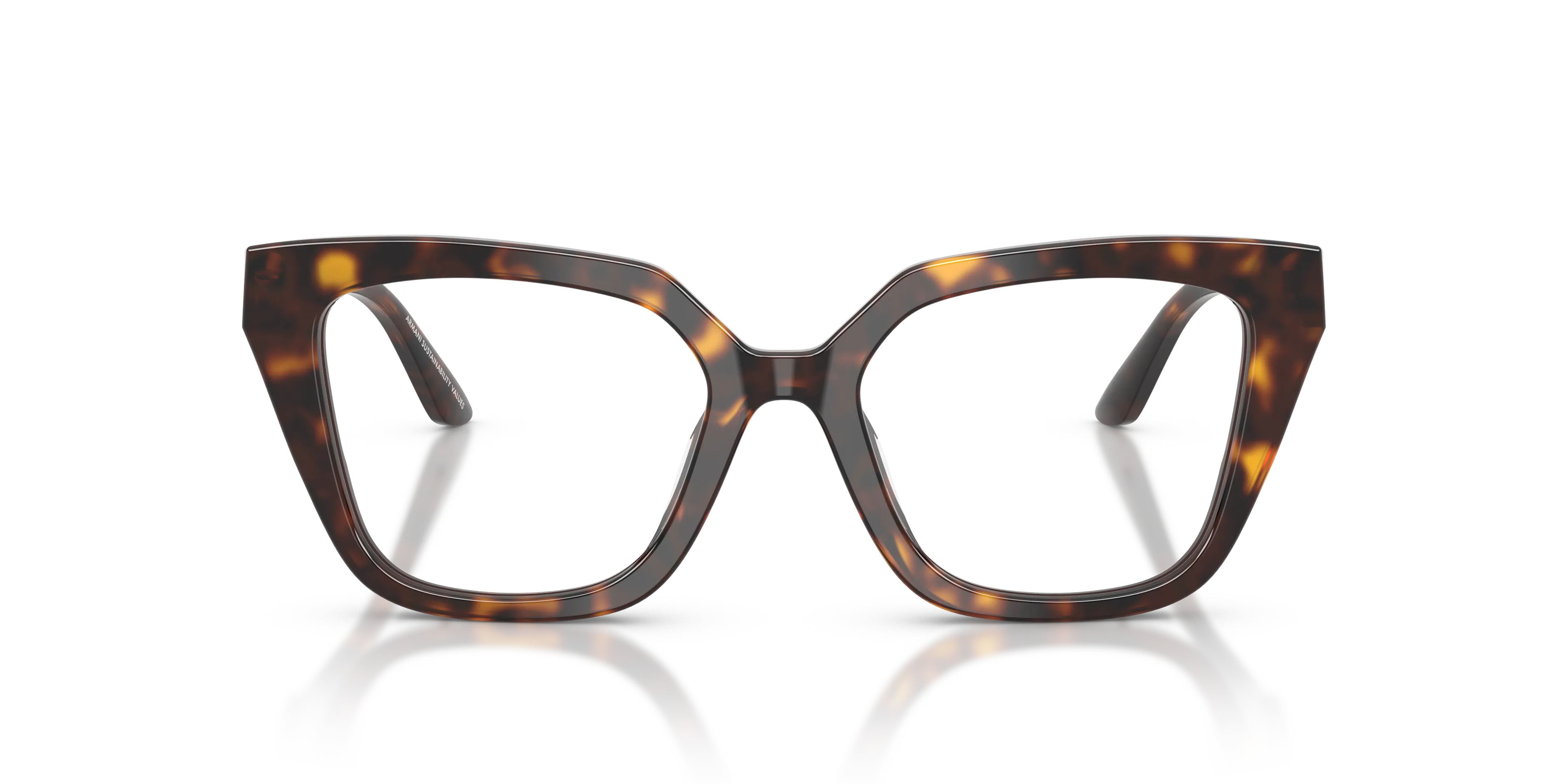 Emporio Armani EA3267U 5026 Montature da vista Acetato Tartaruga Cat Eye Normale - immagine 3