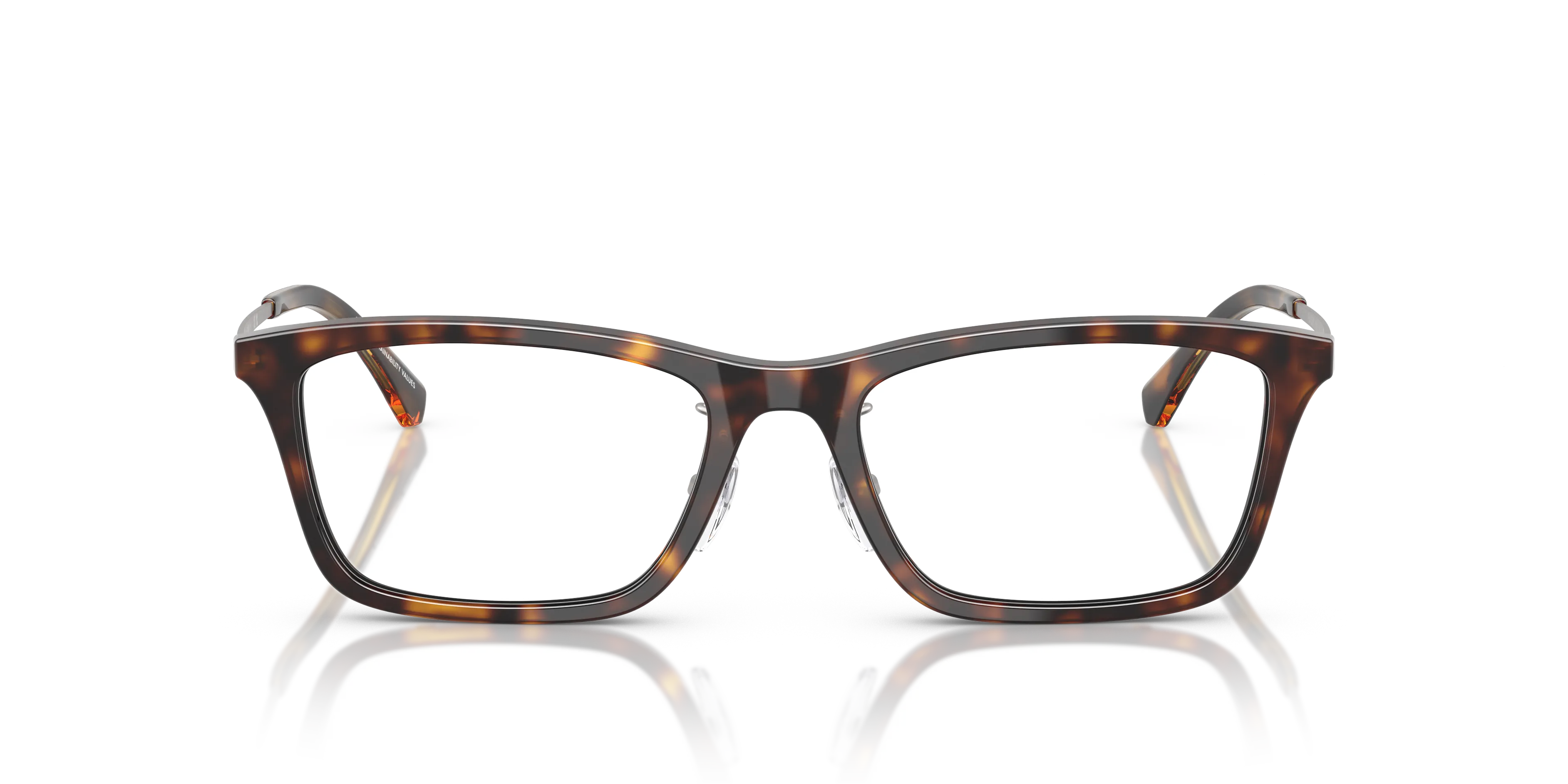 Emporio Armani EA3252D 5026 Montature da vista Acetato Tartaruga Squadrata Normale - immagine 3