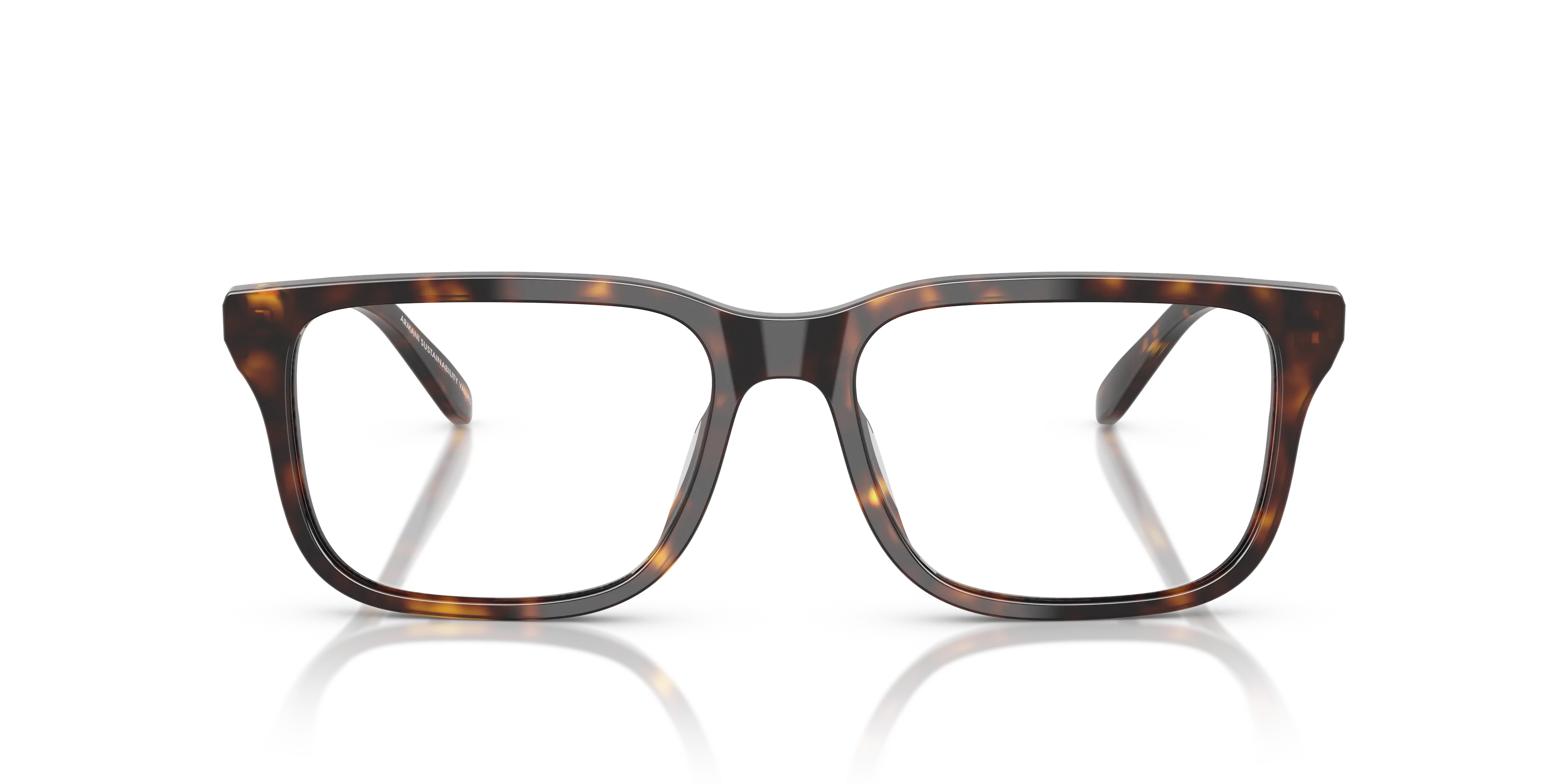 Emporio Armani EA3250U 5026 Montature da vista Acetato Tartaruga Squadrata Normale - immagine 3