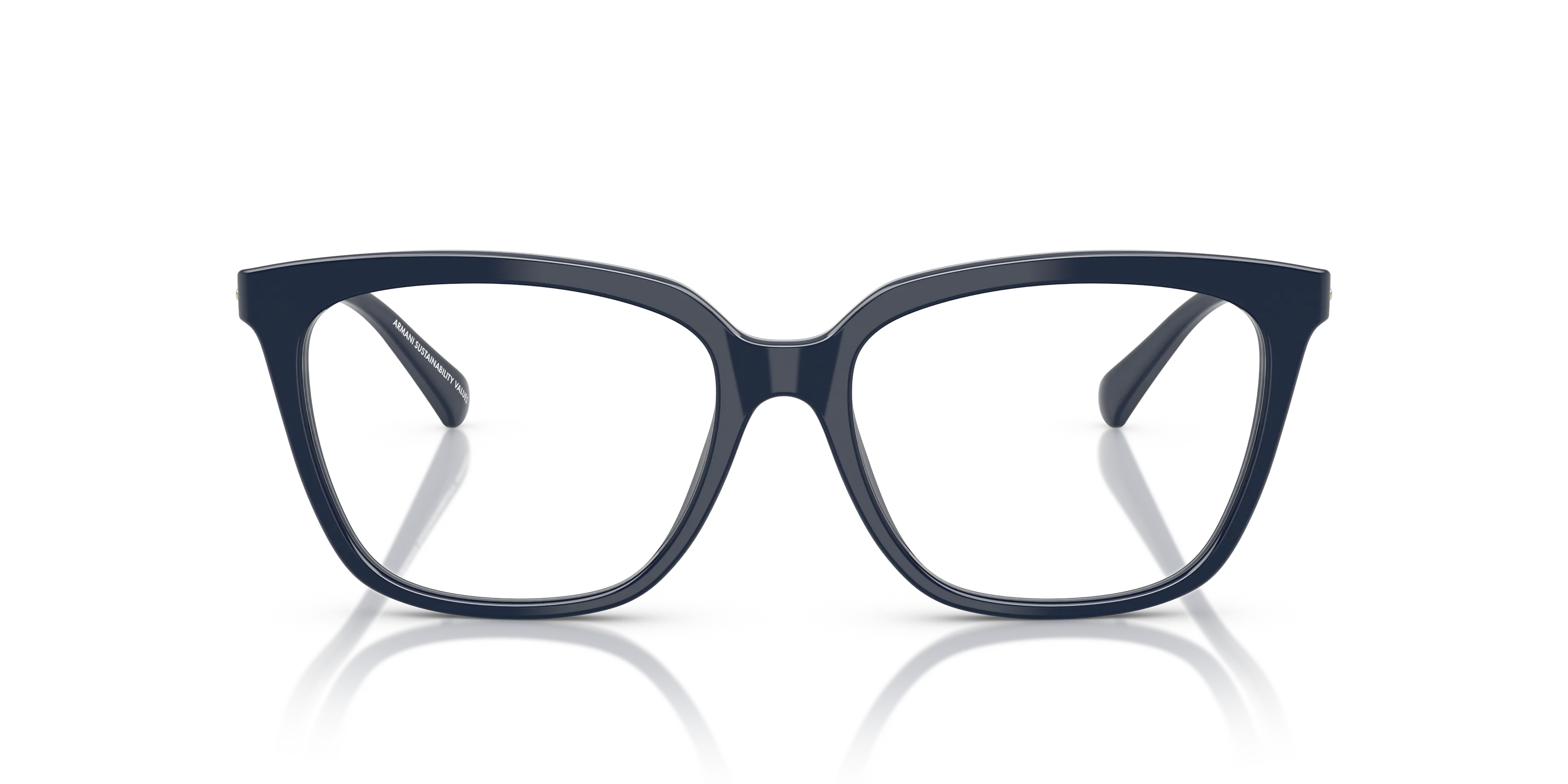 Emporio Armani EA3248 6039 Montature da vista Acetato Blu Cat Eye Normale - immagine 3