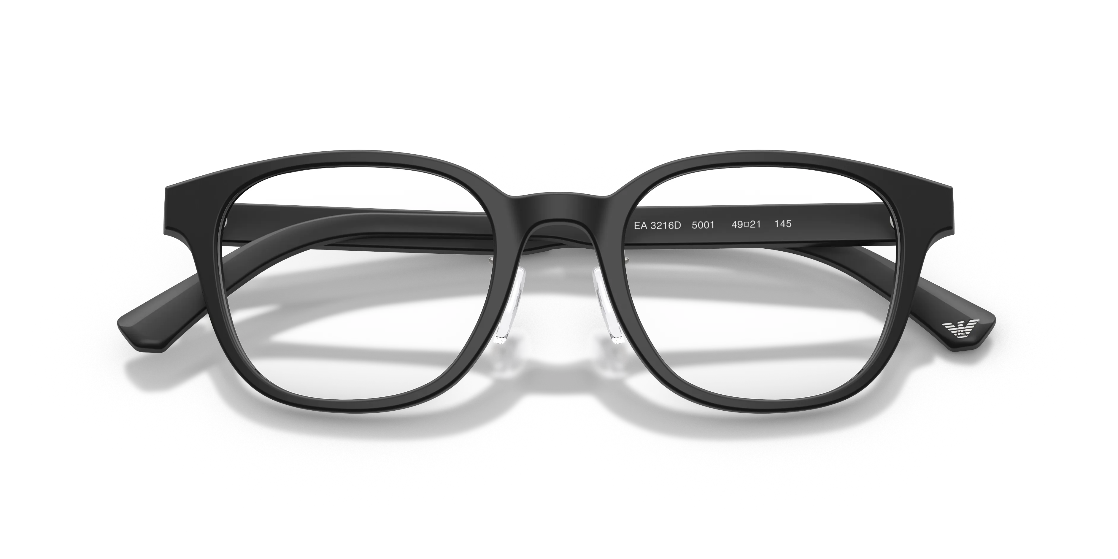 Emporio Armani EA3216D 5001 Montature da vista Acetato Nero Pantos Normale - immagine 2