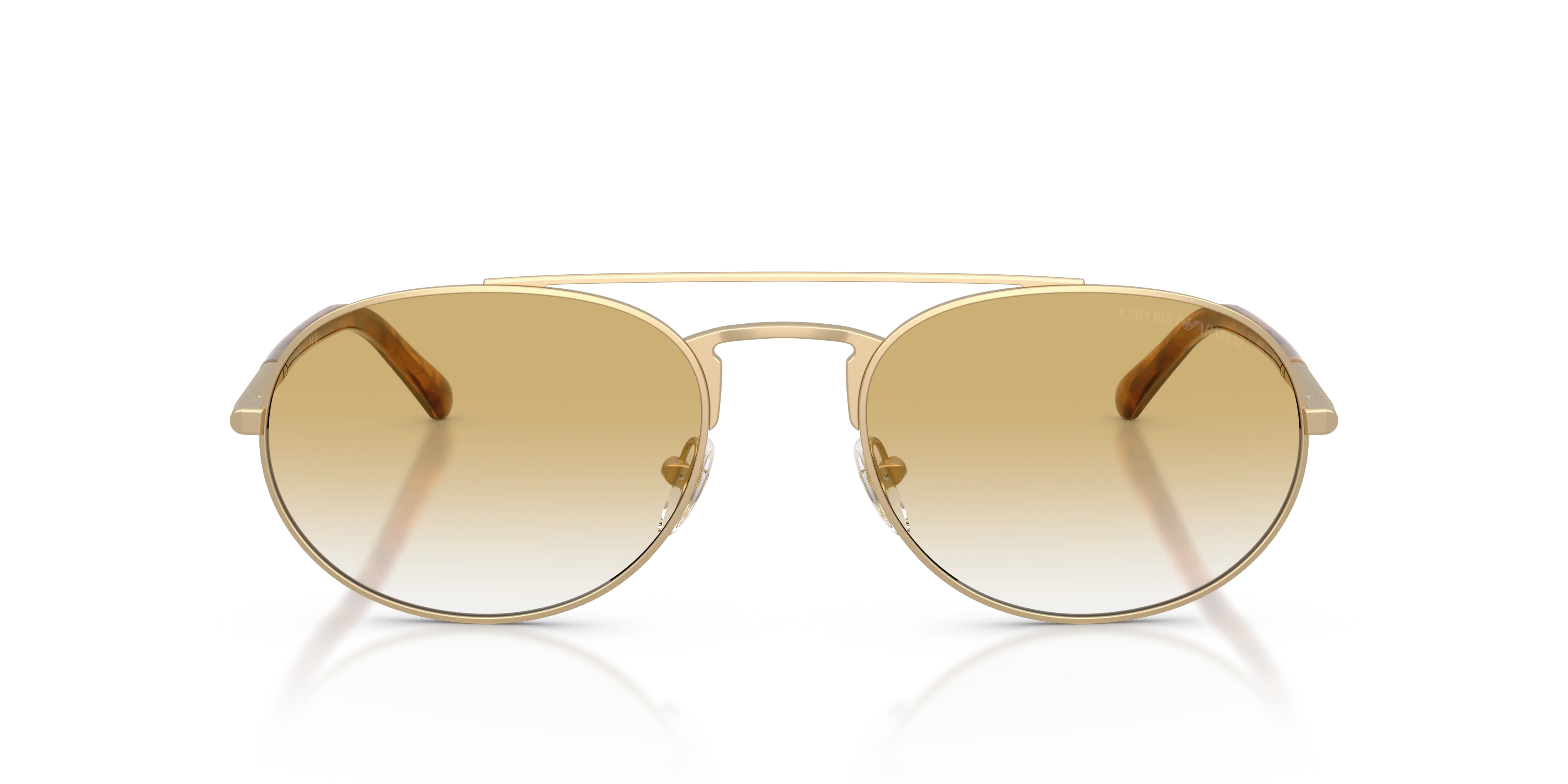 Emporio Armani EA2171 30022Q Occhiali da sole Metallo Oro Giallo Pilot Normale Sfumato - immagine 3