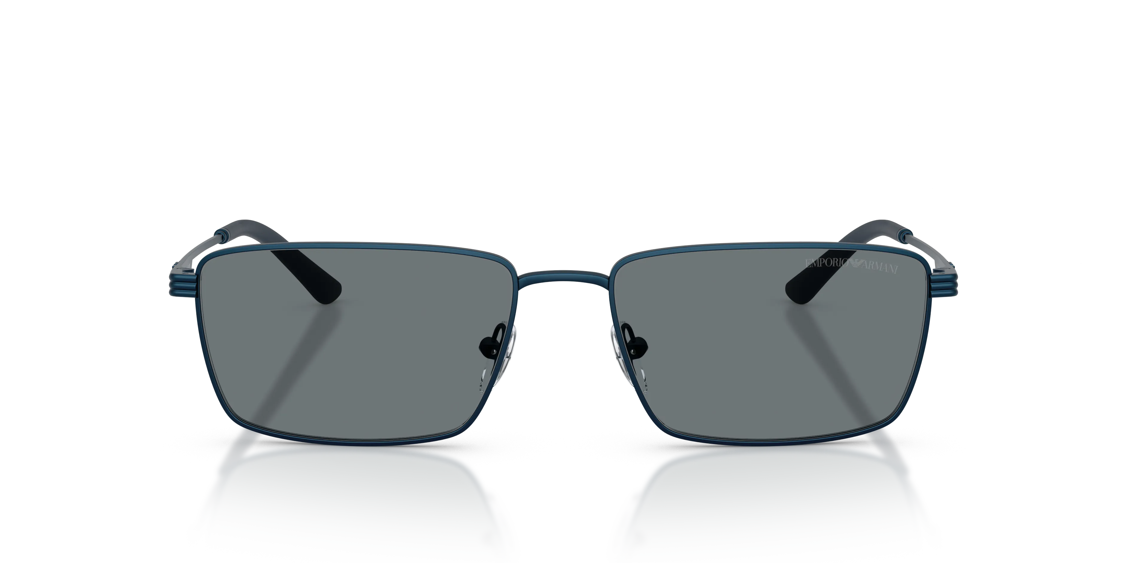 Emporio Armani EA2169 342480 Occhiali da sole Metallo Blu Blu Squadrata Normale - immagine 3