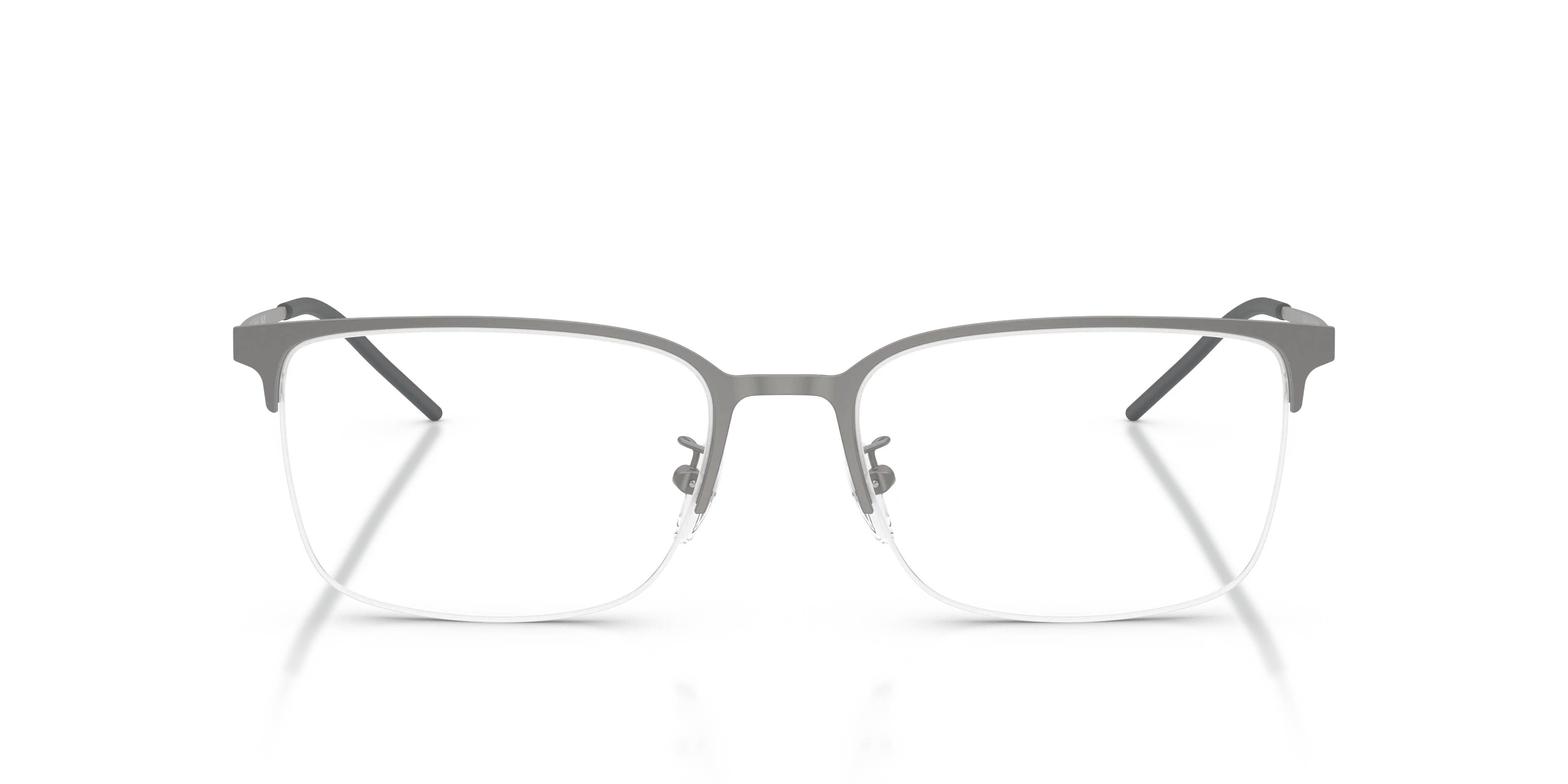 Emporio Armani EA1179D 3003 Montature da vista Metallo Grigio Geometrica Normale - immagine 3