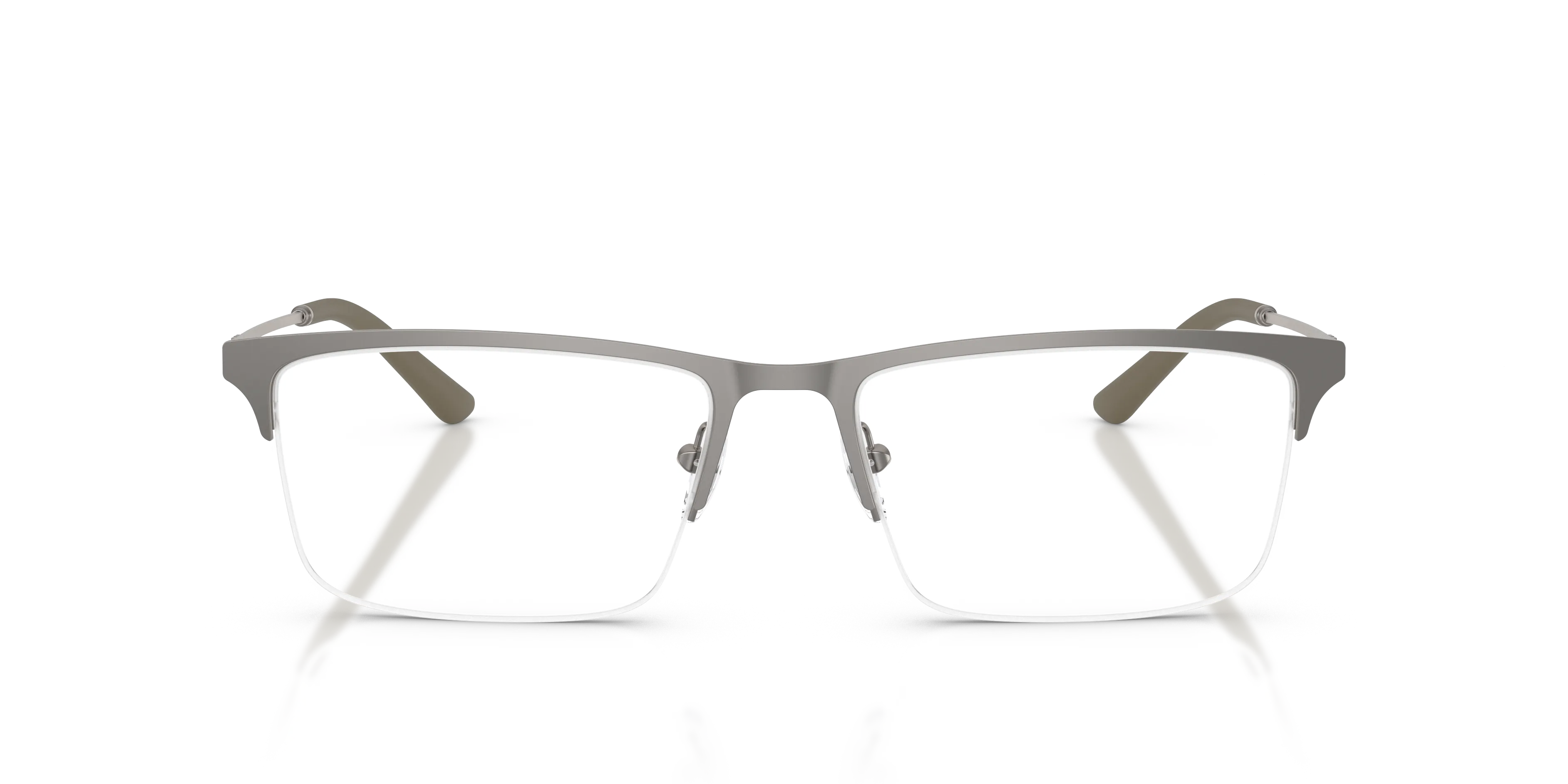 Emporio Armani EA1177 3425 Montature da vista Metallo Grigio Squadrata Normale - immagine 3