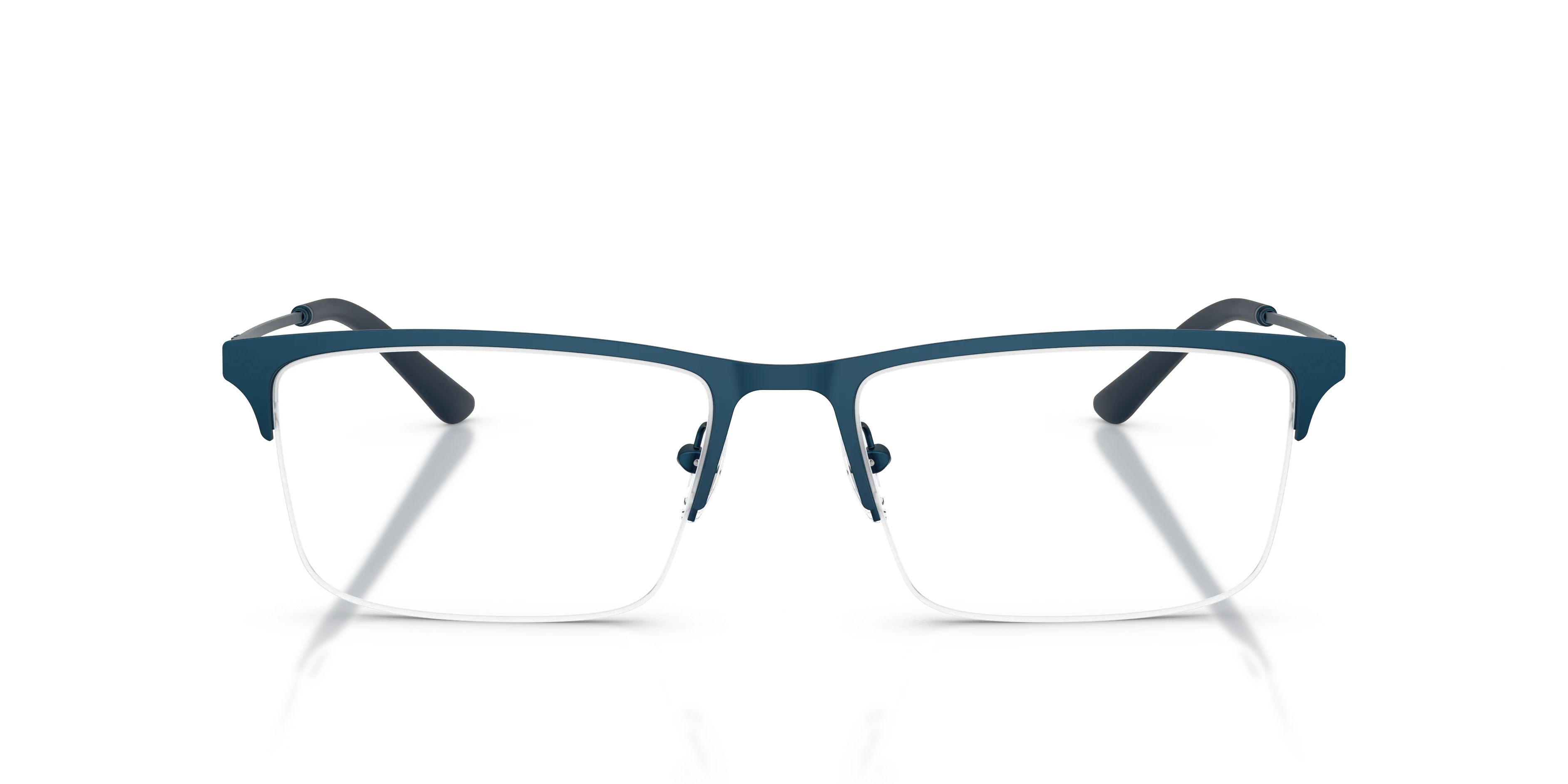 Emporio Armani EA1177 3424 Montature da vista Metallo Blu Squadrata Normale - immagine 3