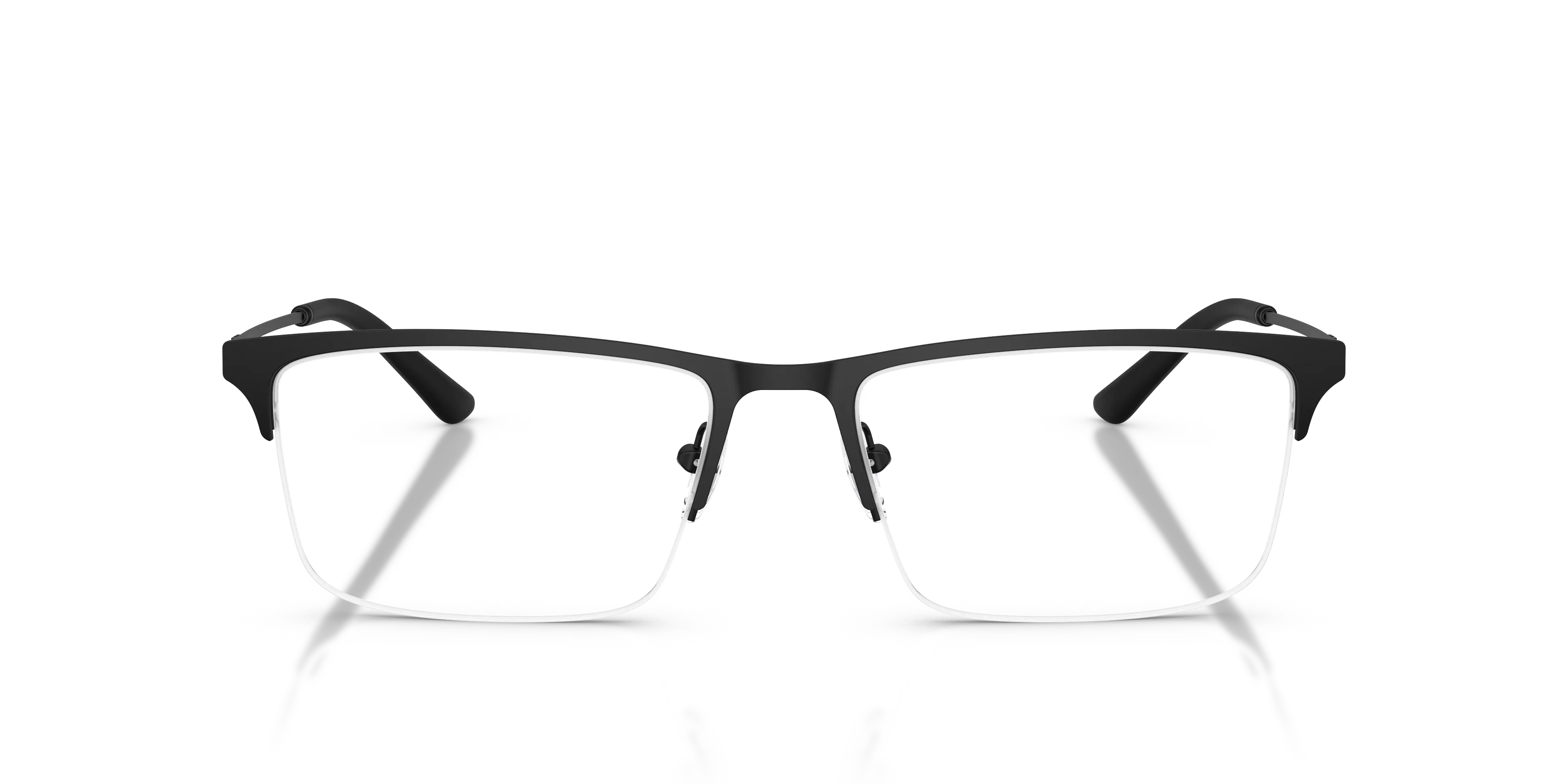 Emporio Armani EA1177 3001 Montature da vista Metallo Nero Squadrata Normale - immagine 3