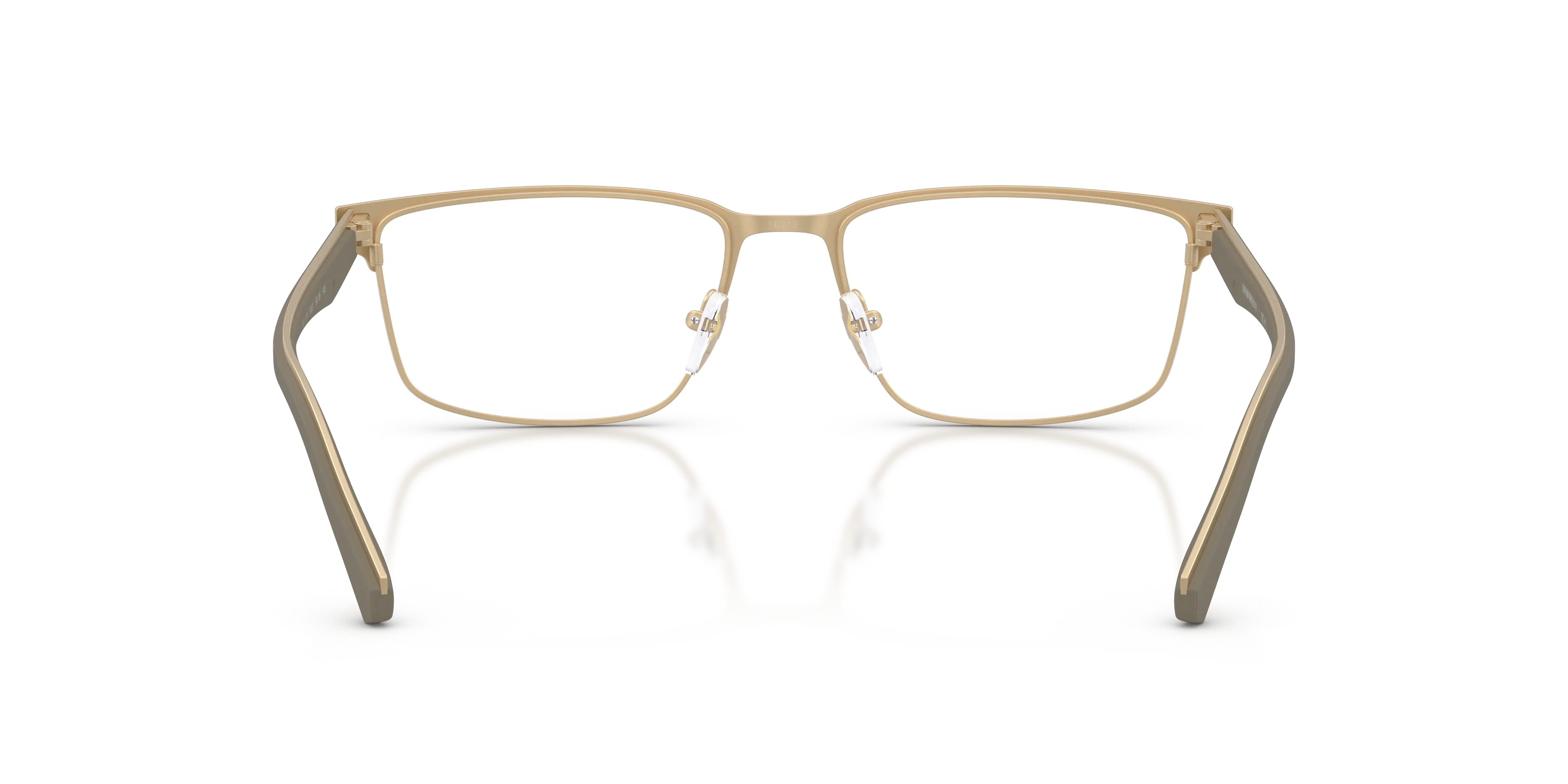 Emporio Armani EA1175 3002 Montature da vista Metallo Oro Squadrata Normale - immagine 4