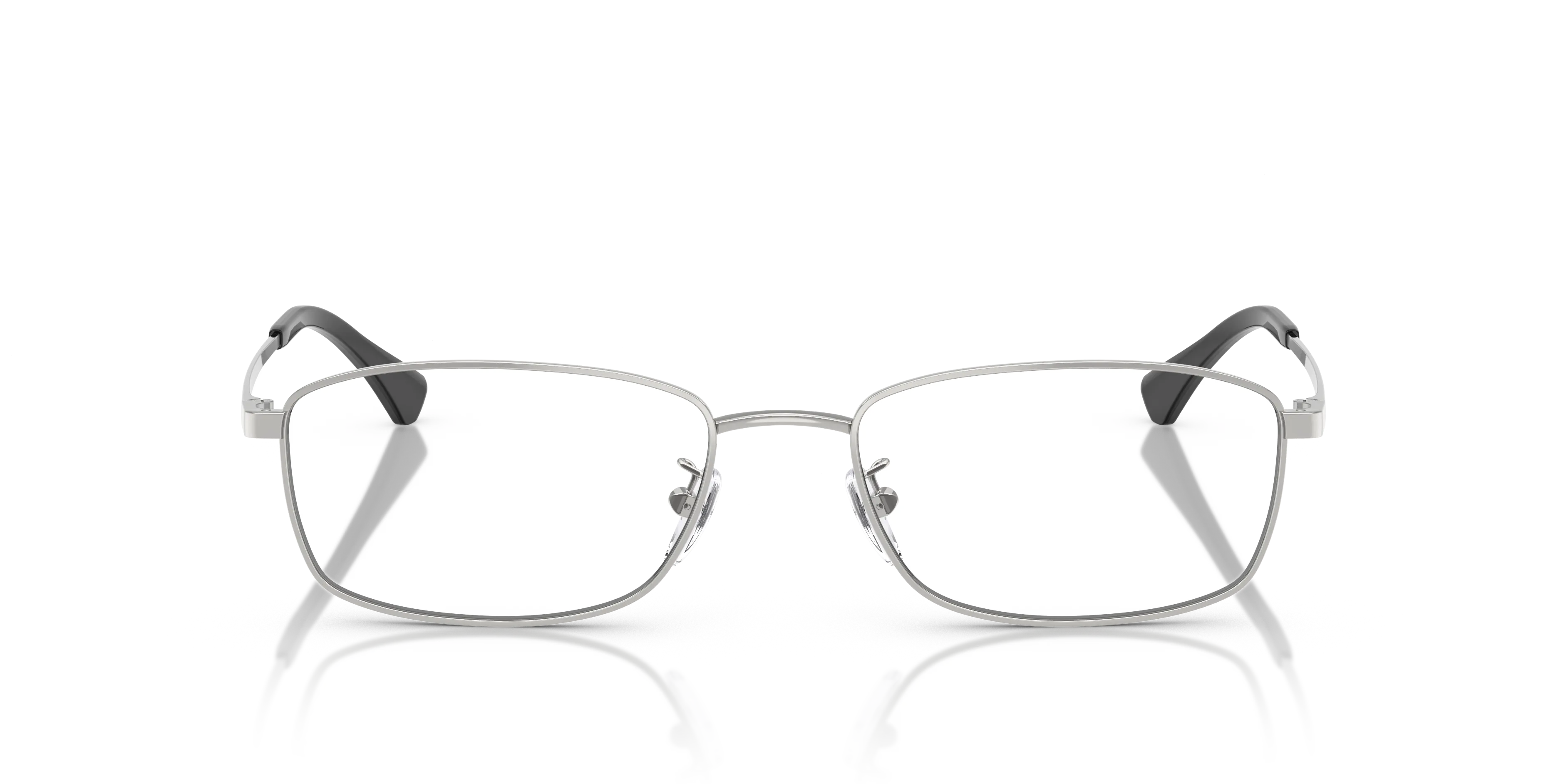 Emporio Armani EA1169D 3015 Montature da vista Metallo Argento Pillow Normale - immagine 3
