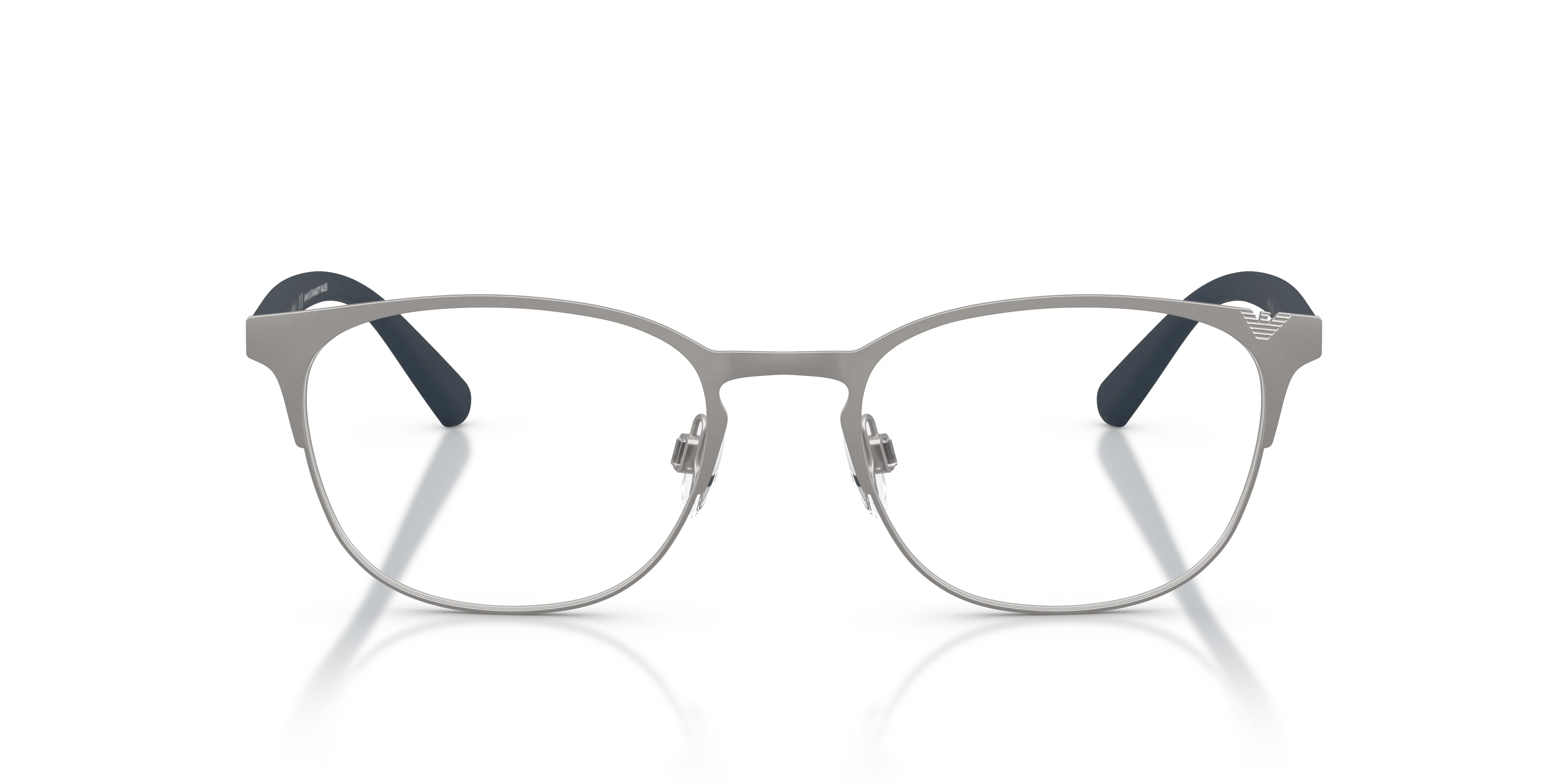 Emporio Armani EA1059 3096 Montature da vista Metallo Grigio Rotonda Normale - immagine 3