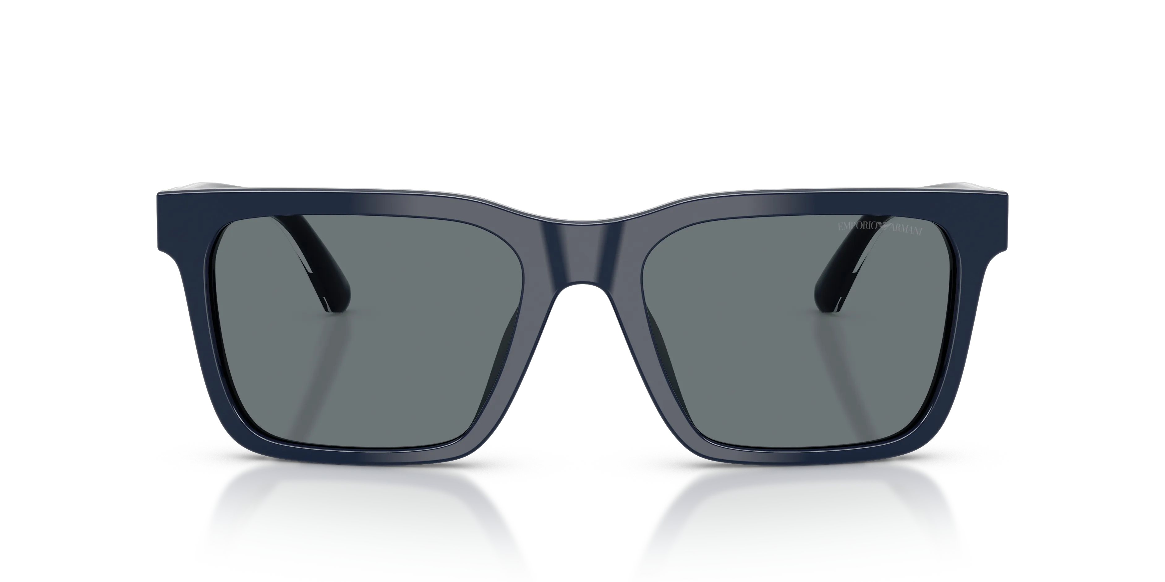 Emporio Armani EA4262U 603980 Occhiali da sole Acetato Blu Blu Squadrata Normale - immagine 3