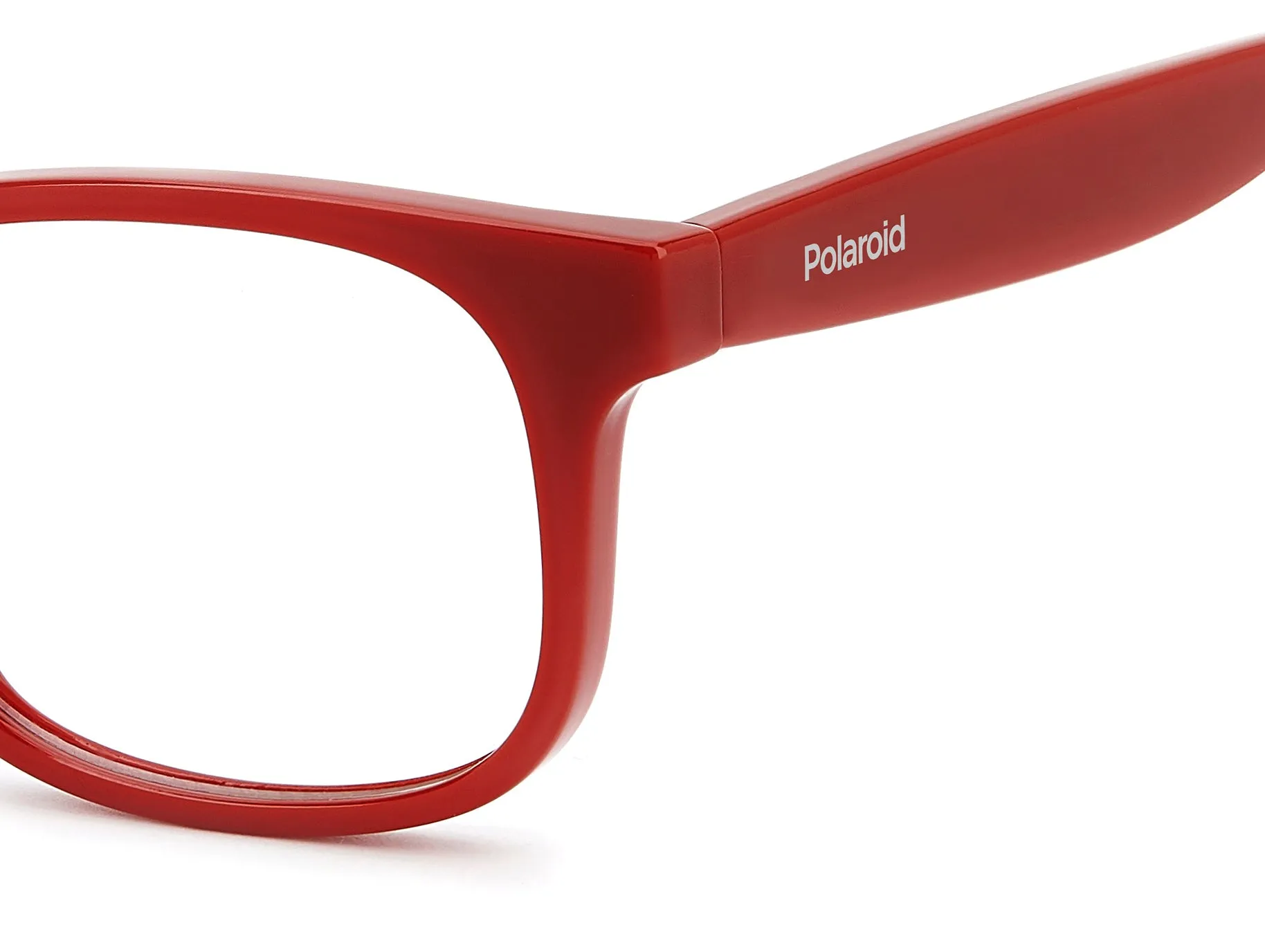 Polaroid PLD D846 C9A Montature da vista bambino Eco-poliammide Rosso Squadrata Normale - immagine 4