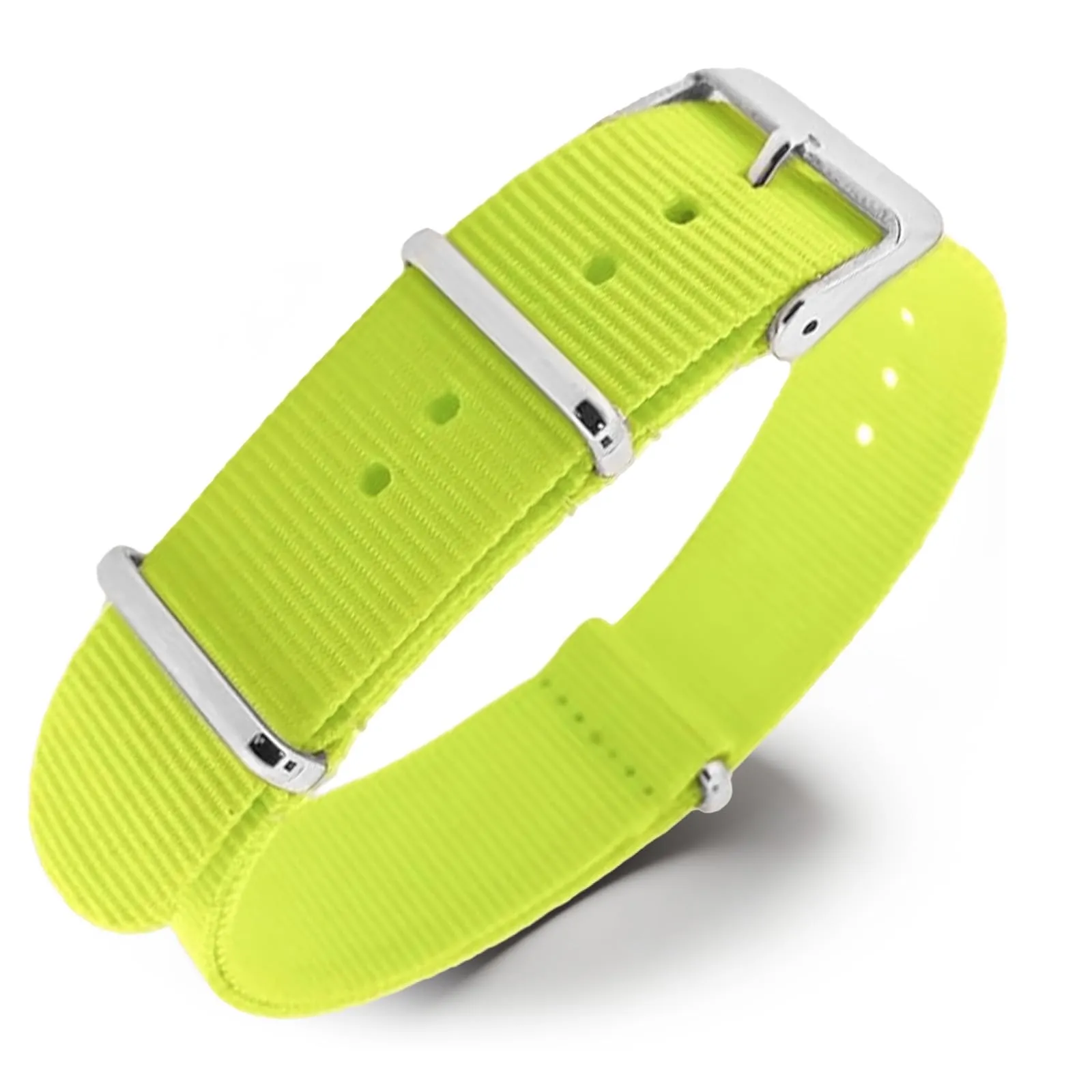 Natos.com - Cinturino NATO per Orologio in Nylon Militare G10, Uomo e Donna, Fibbia in Acciaio Inossidabile - 22mm - immagine 1