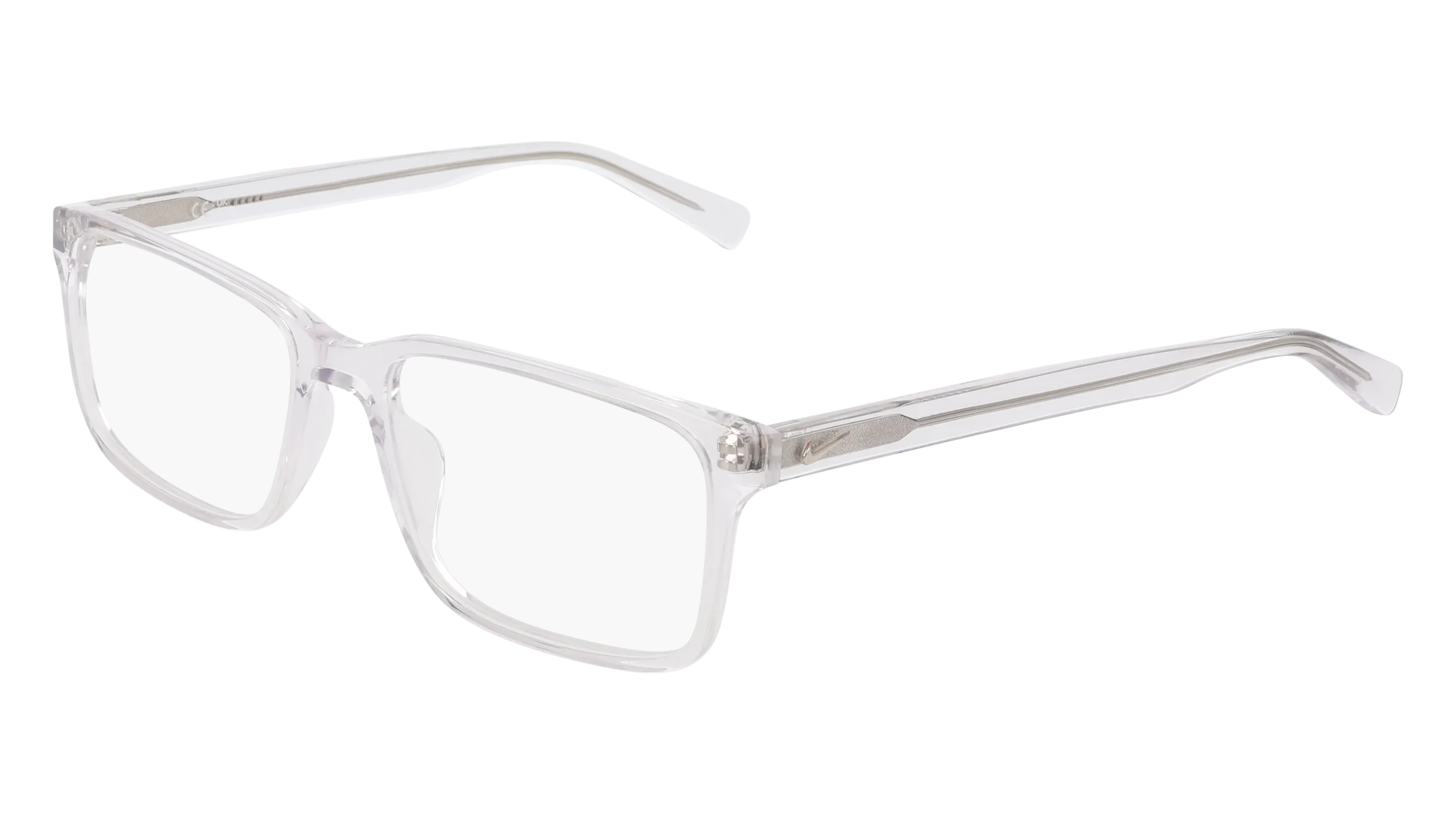 Nike NIKE 1001 900 Montature da vista Acetato Trasparente Squadrata Normale - immagine 1