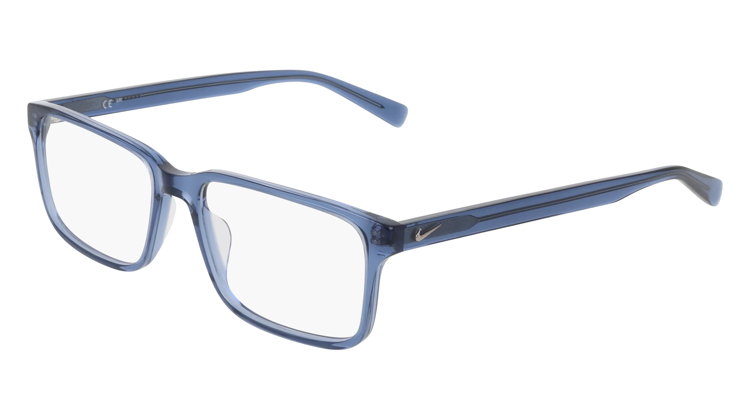 Nike NIKE 1001 425 Montature da vista Acetato Blu Squadrata Normale - immagine 1