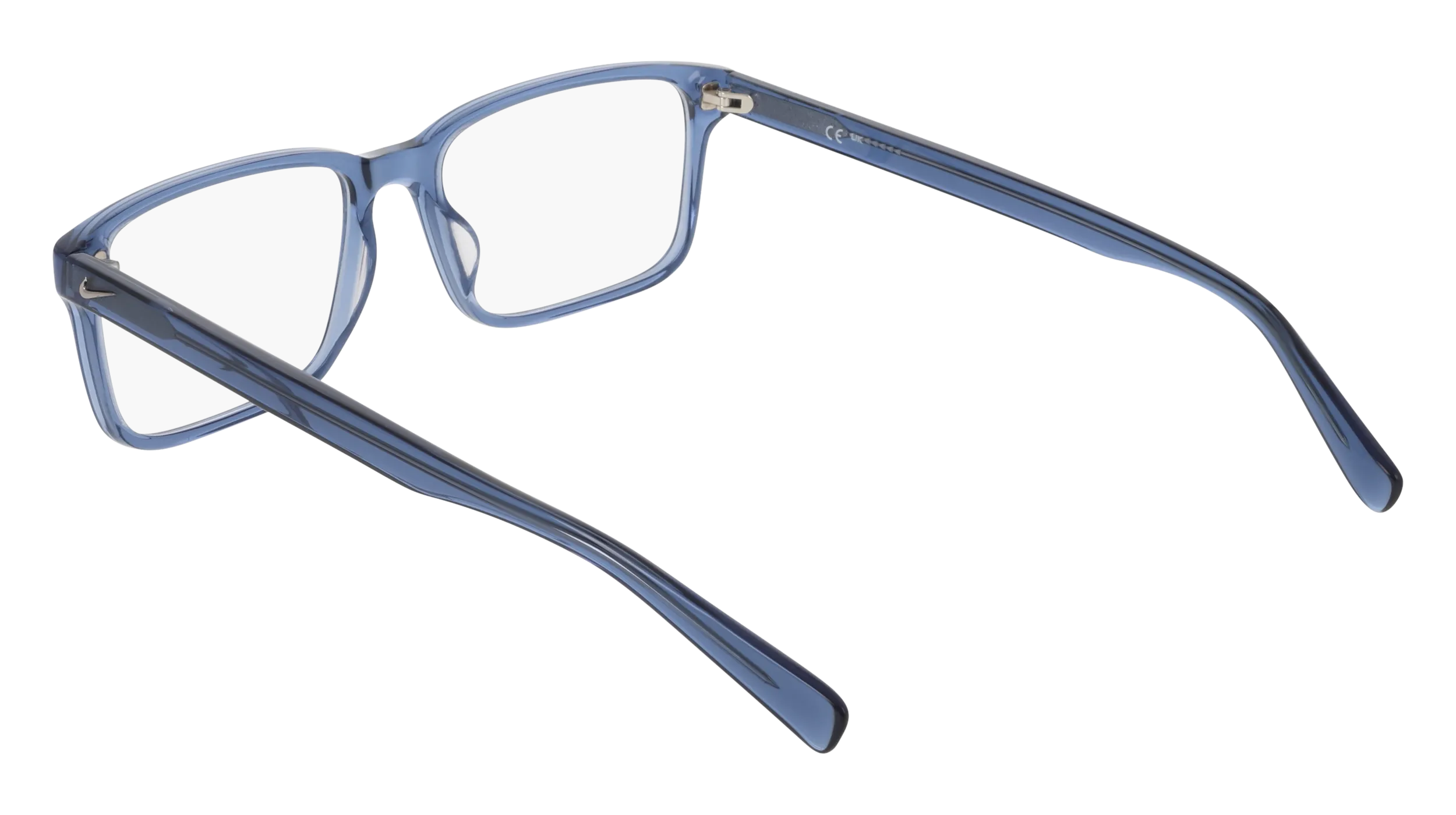 Nike NIKE 1001 425 Montature da vista Acetato Blu Squadrata Normale - immagine 4