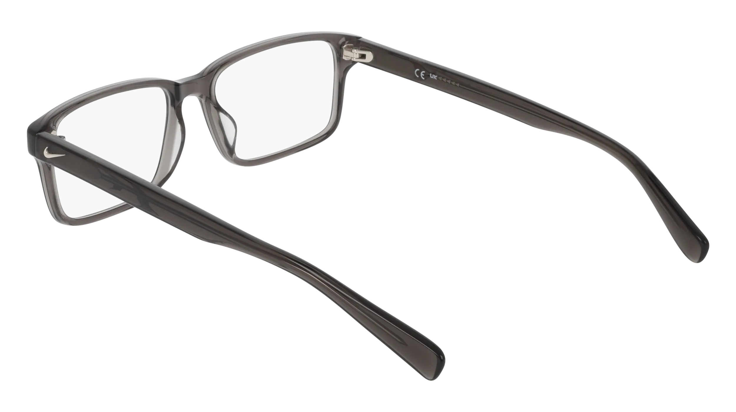 Nike NIKE 1001C 034 Montature da vista bambino Acetato Grigio Squadrata Normale - immagine 4