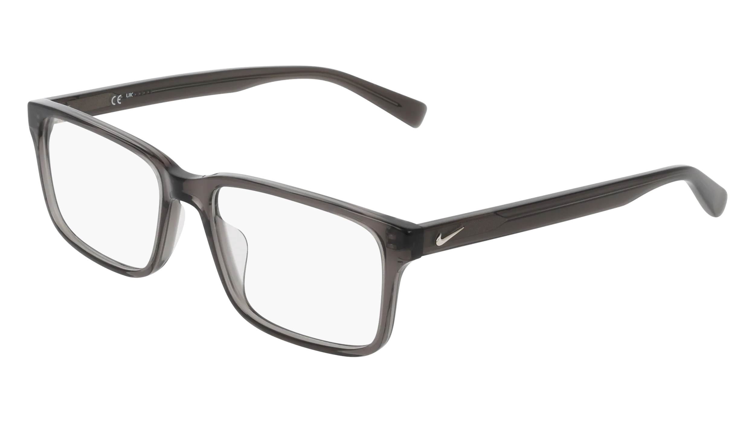 Nike NIKE 1001Y 034 Montature da vista Acetato Grigio Squadrata Normale - immagine 1