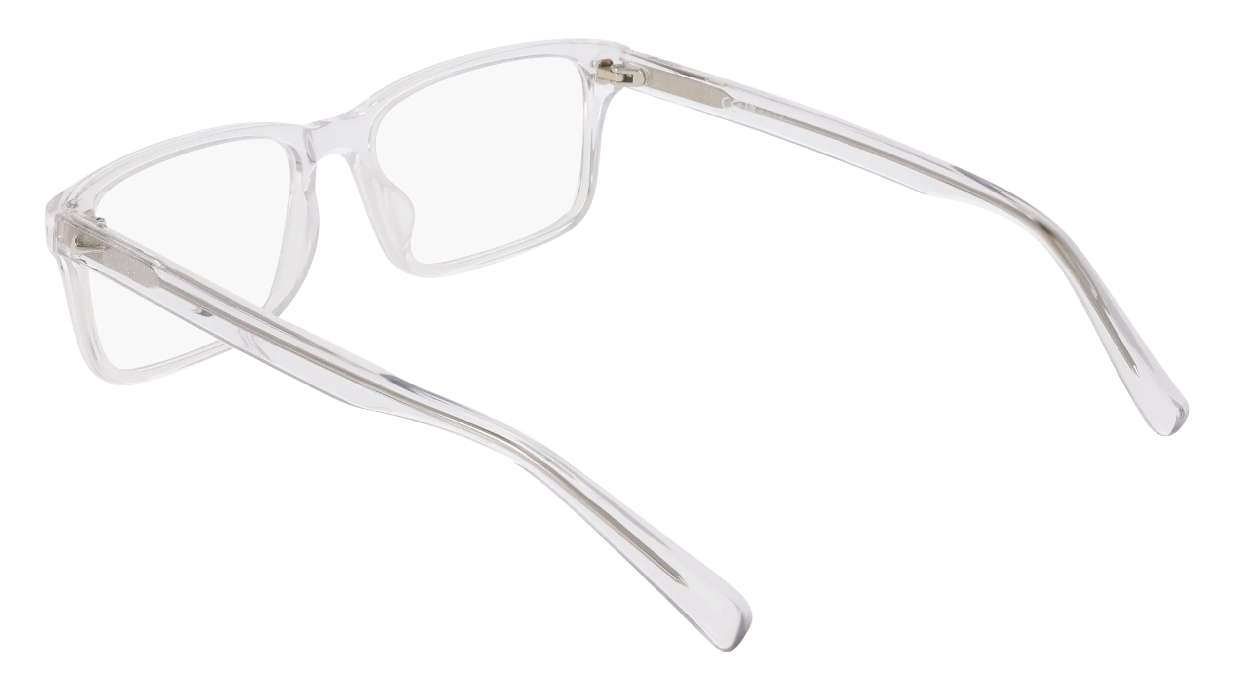 Nike NIKE 1001Y 900 Montature da vista Acetato Trasparente Squadrata Normale - immagine 4