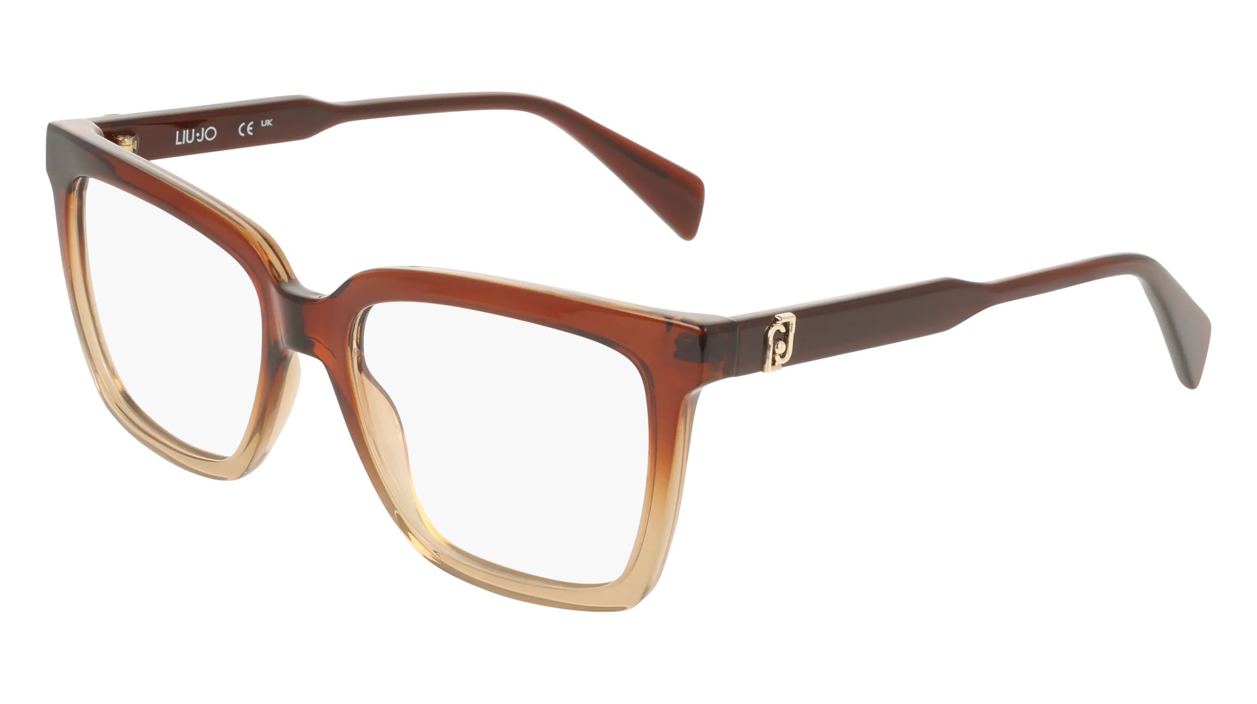 Liu Jo LJ2839 207 Montature da vista Bio-iniettato Marrone Squadrata Normale - immagine 1