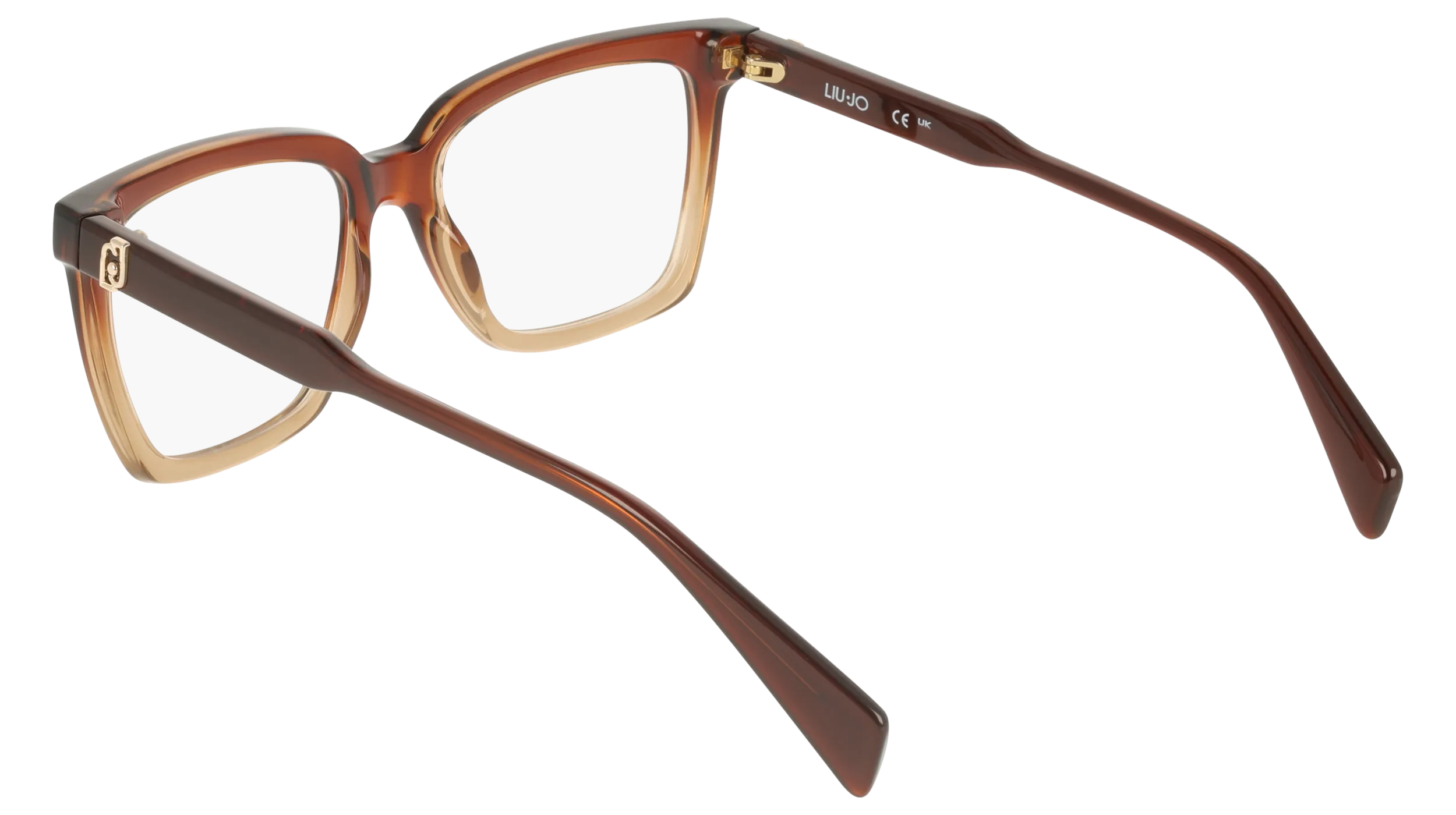 Liu Jo LJ2839 207 Montature da vista Bio-iniettato Marrone Squadrata Normale - immagine 4