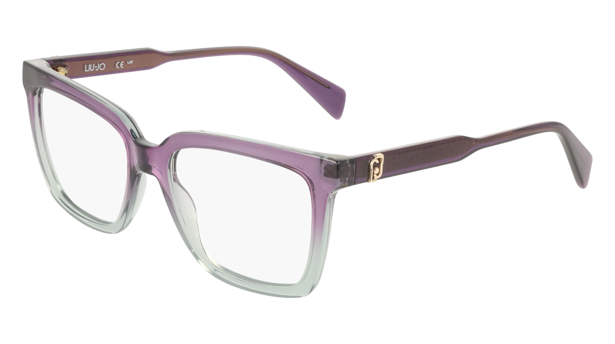 Liu Jo LJ2839 533 Montature da vista Bio-iniettato Viola Squadrata Normale - immagine 1