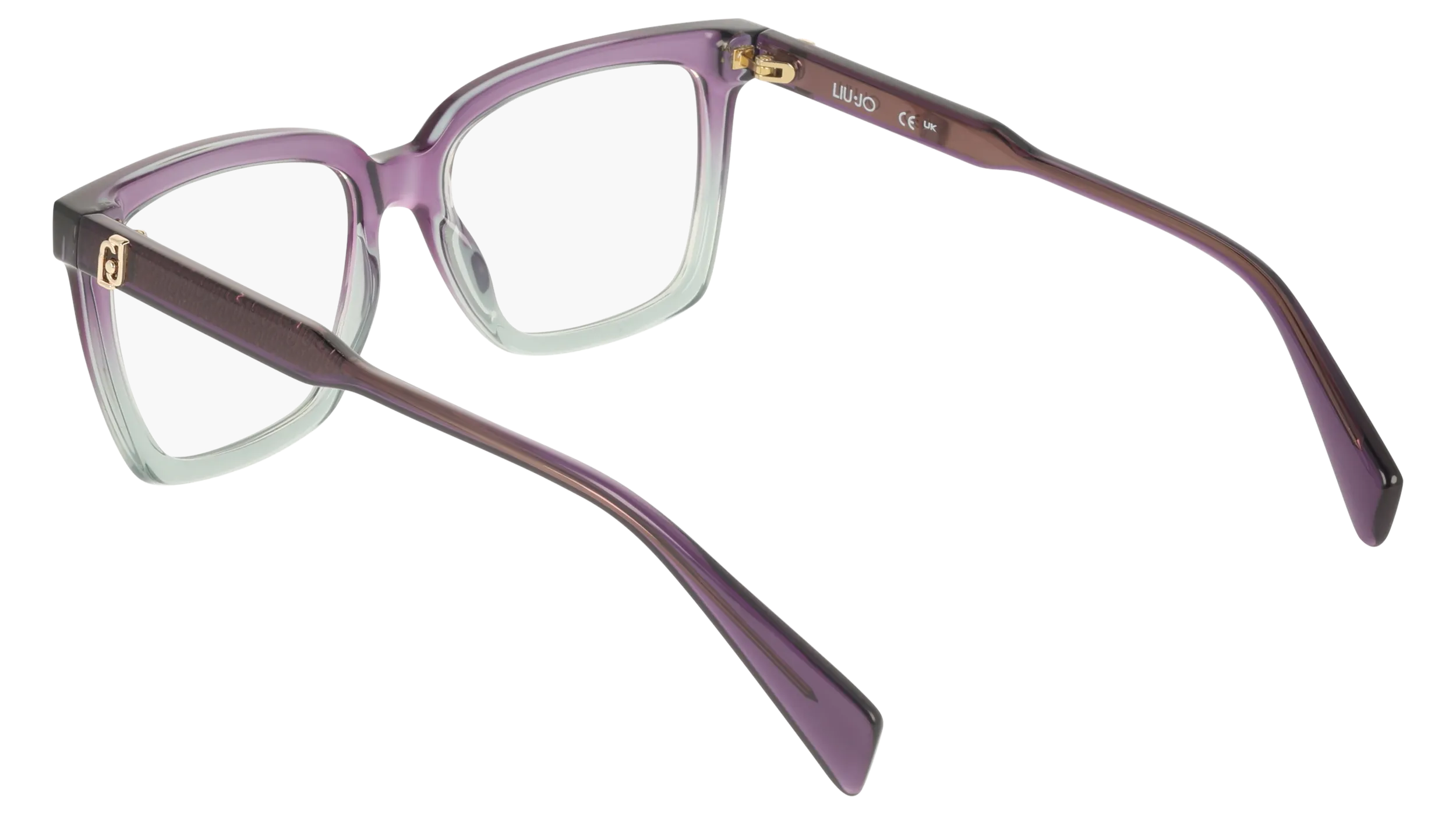 Liu Jo LJ2839 533 Montature da vista Bio-iniettato Viola Squadrata Normale - immagine 4