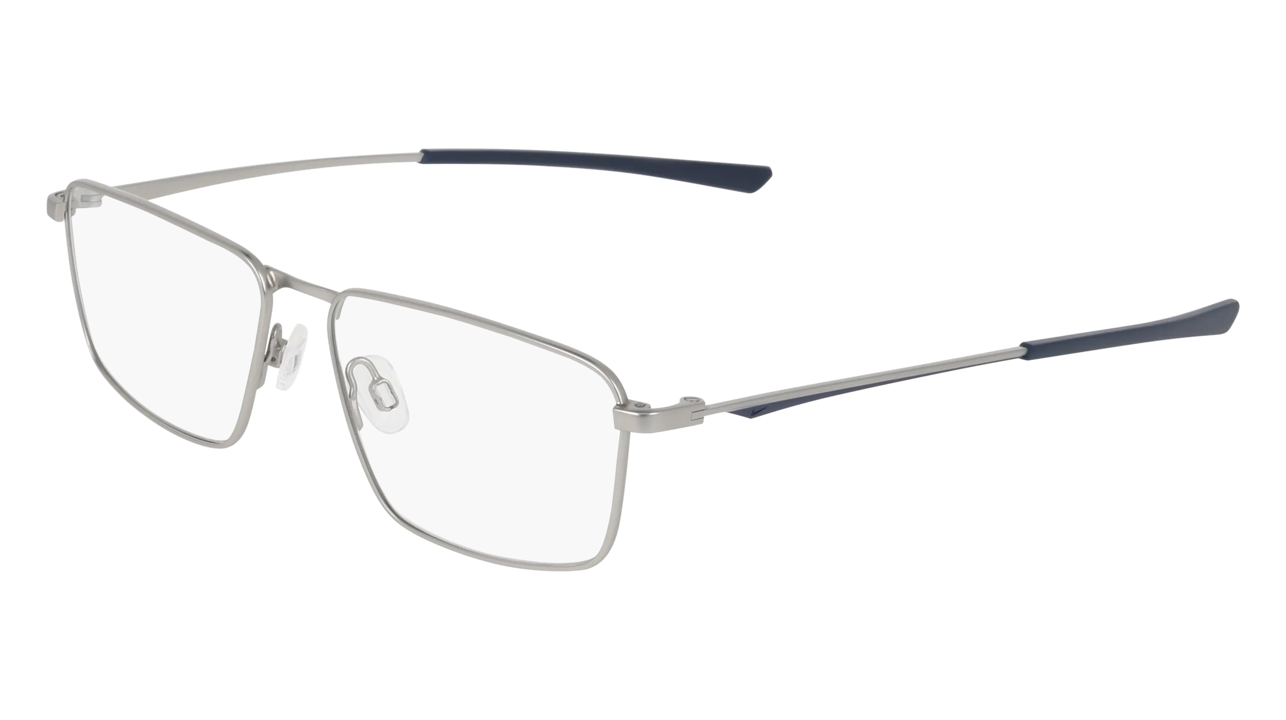 Nike NIKE 4319 045 Montature da vista Metallo Argento Squadrata Normale - immagine 1