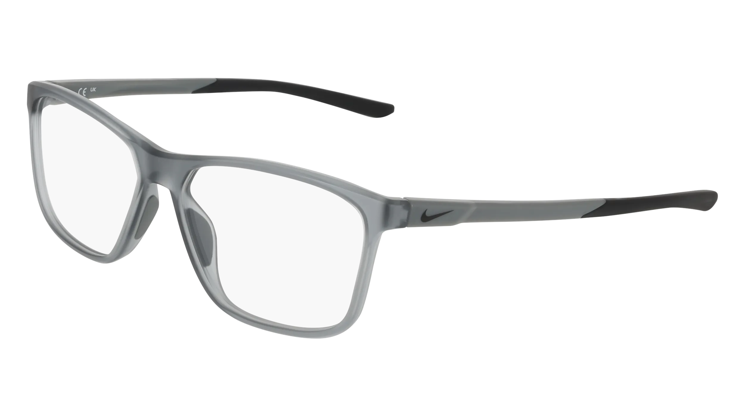 Nike NIKE 7293 034 Montature da vista Bio-iniettato Grigio Squadrata Normale - immagine 1