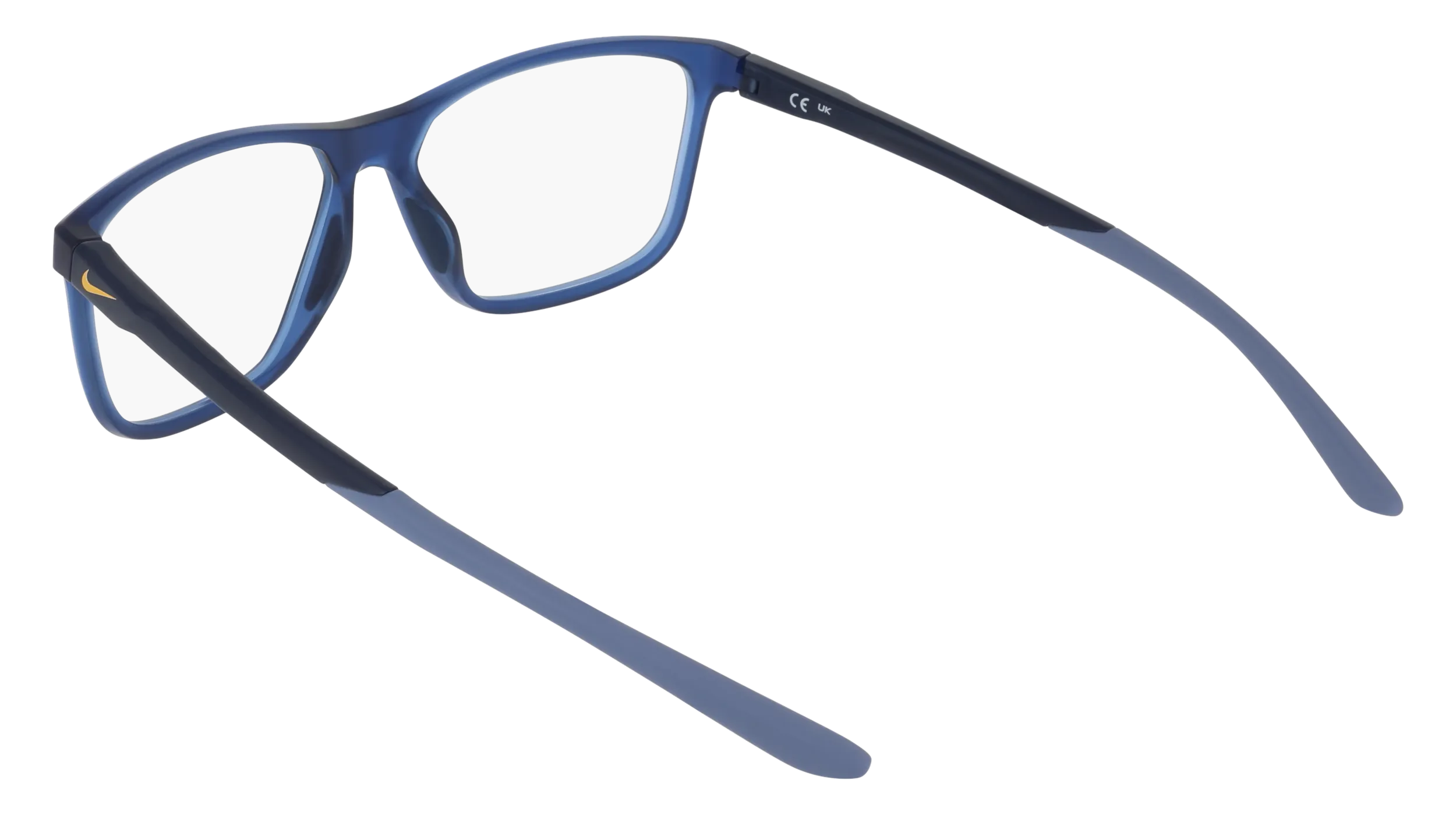 Nike NIKE 7293 410 Montature da vista Bio-iniettato Blu Squadrata Normale - immagine 4