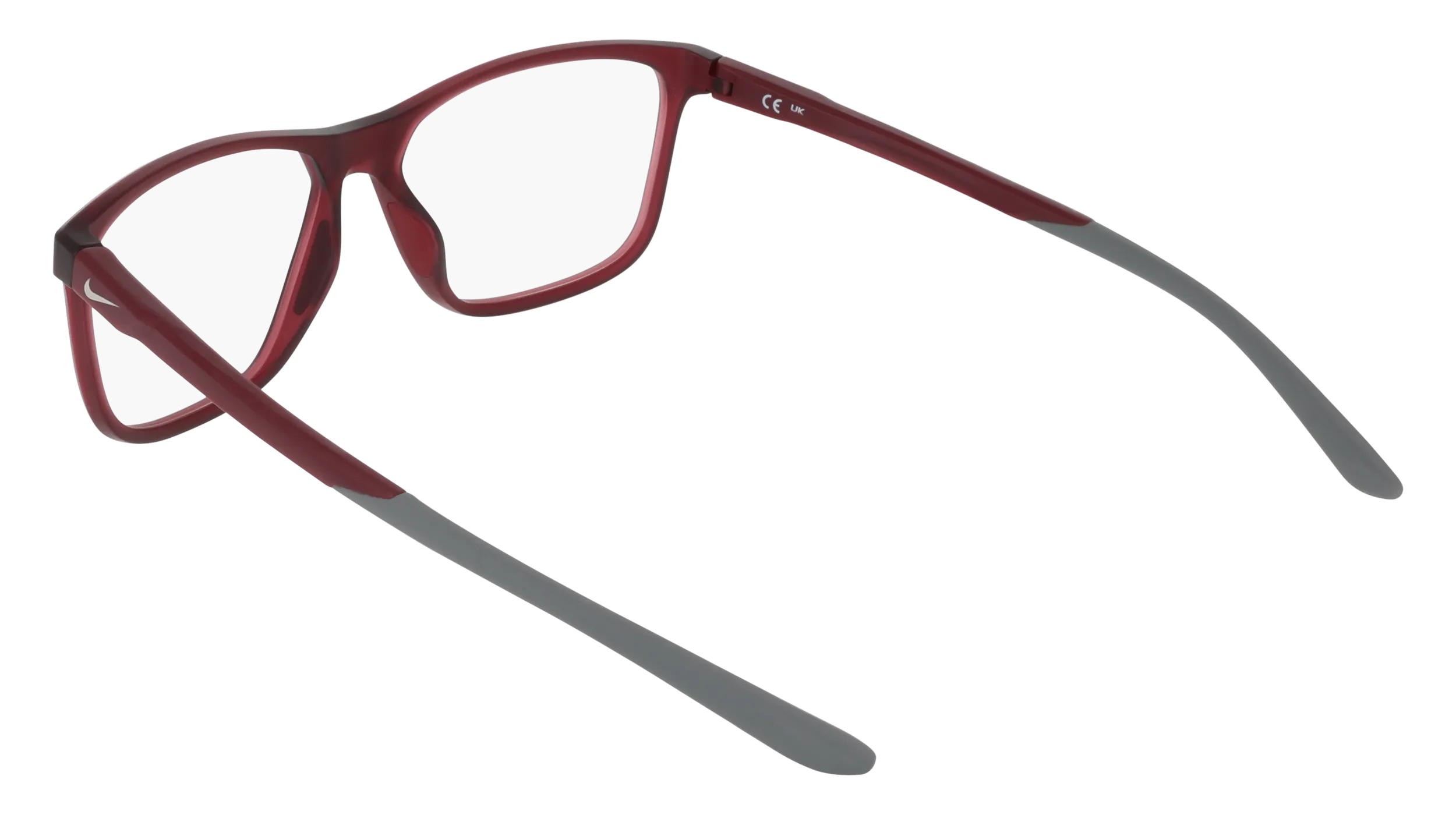 Nike NIKE 7293 601 Montature da vista Bio-iniettato Bordeaux Squadrata Normale - immagine 4