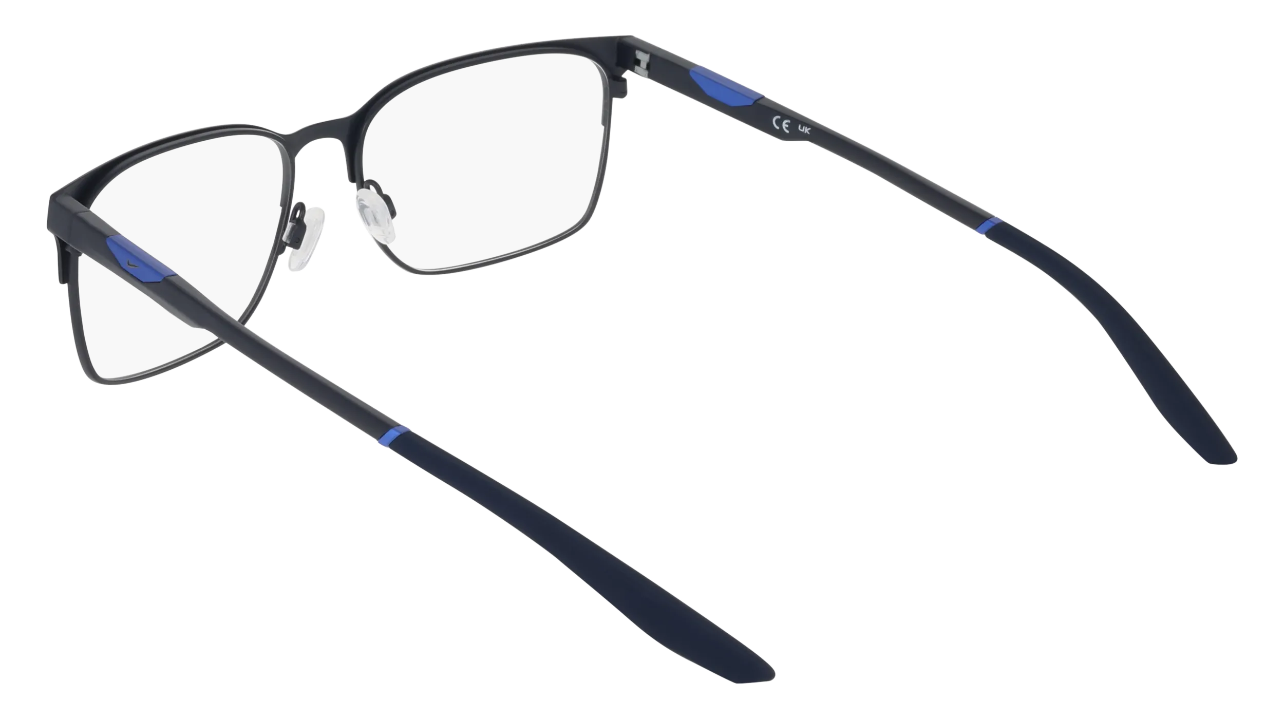 Nike NIKE 8142 411 Montature da vista Metallo Blu Squadrata Normale - immagine 4