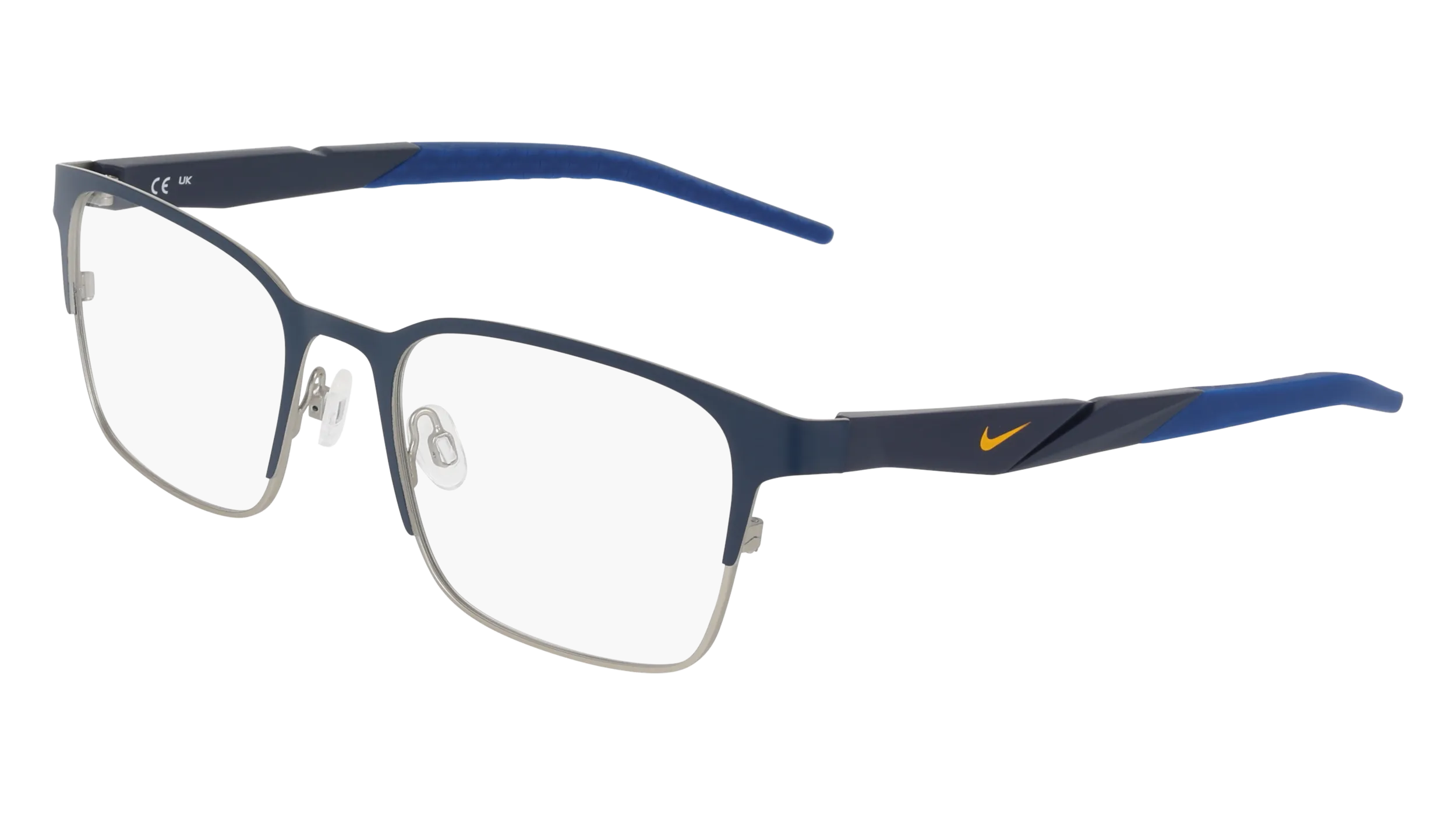 Nike NIKE 8185 410 Montature da vista Metallo Blu Squadrata Normale - immagine 1