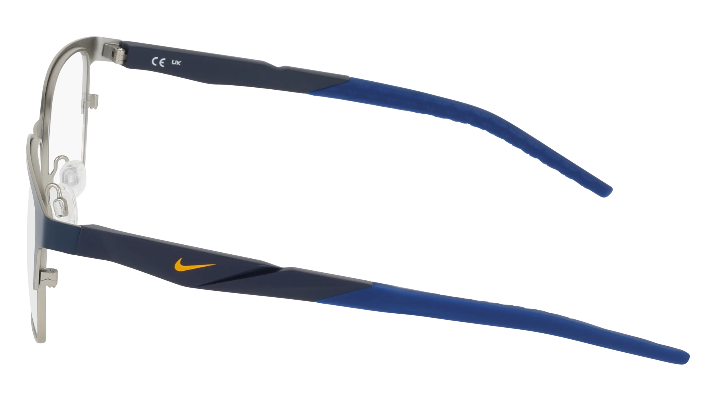 Nike NIKE 8185 410 Montature da vista Metallo Blu Squadrata Normale - immagine 3
