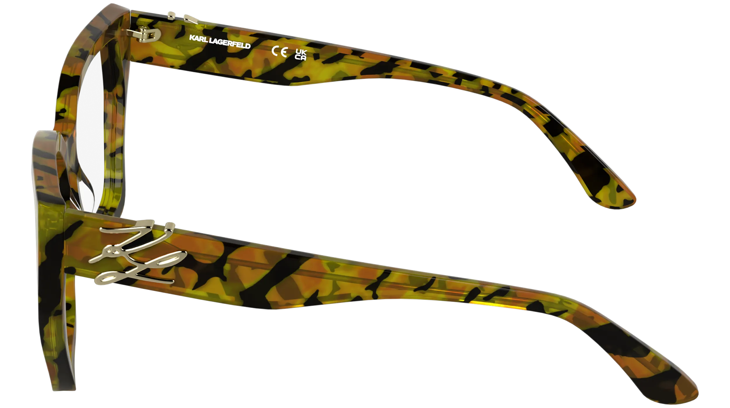 Karl Lagerfeld KL6214 212 Montature da vista Acetato Marrone Squadrata Normale - immagine 3