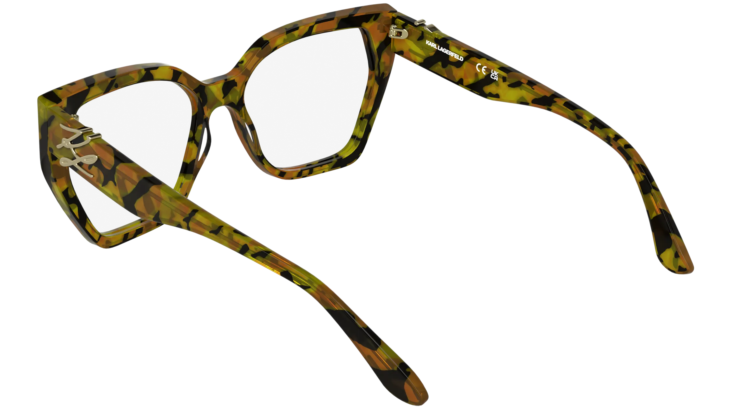 Karl Lagerfeld KL6214 212 Montature da vista Acetato Marrone Squadrata Normale - immagine 4