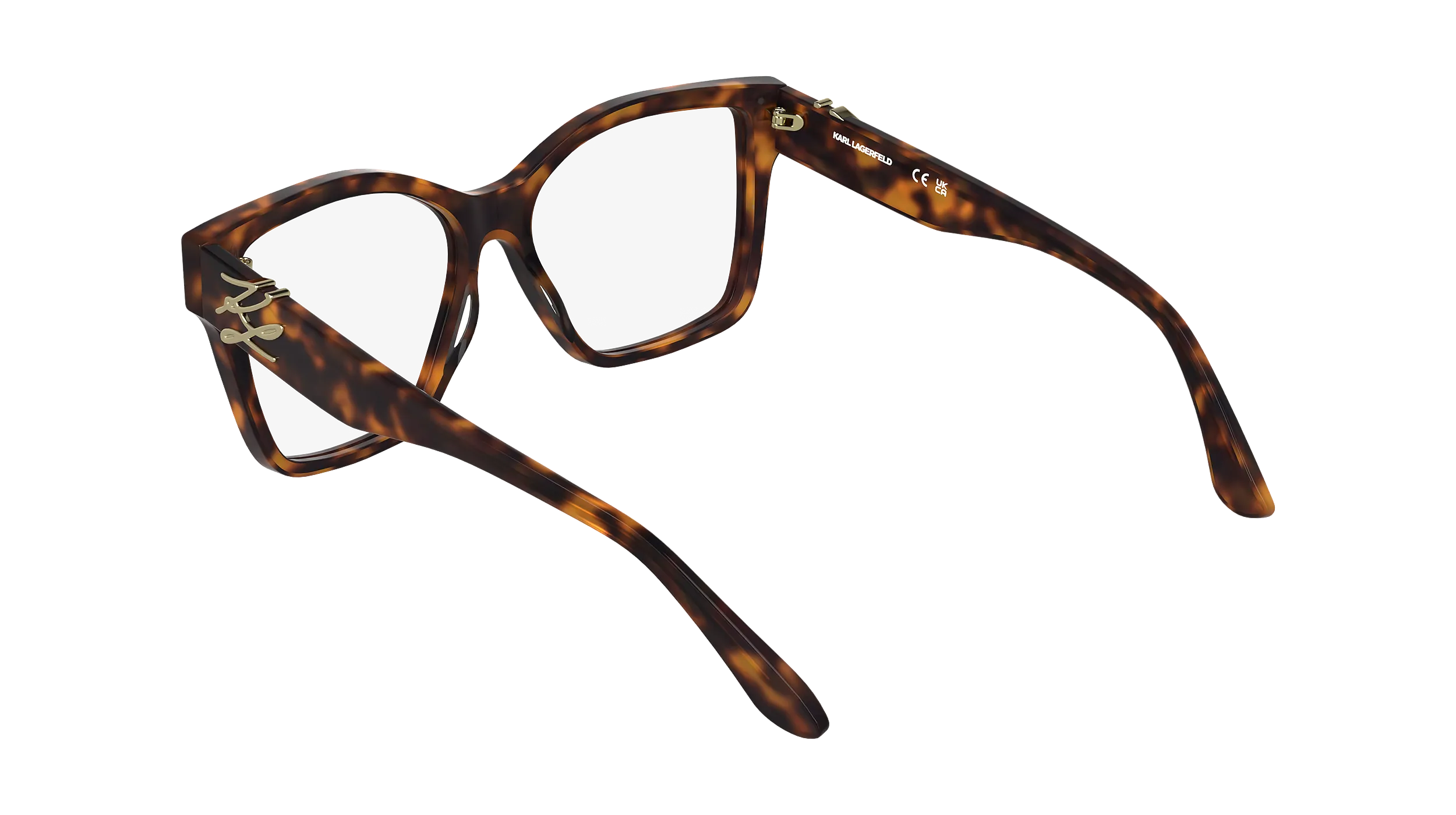 Karl Lagerfeld KL6215 240 Montature da vista Acetato Havana Squadrata Normale - immagine 4