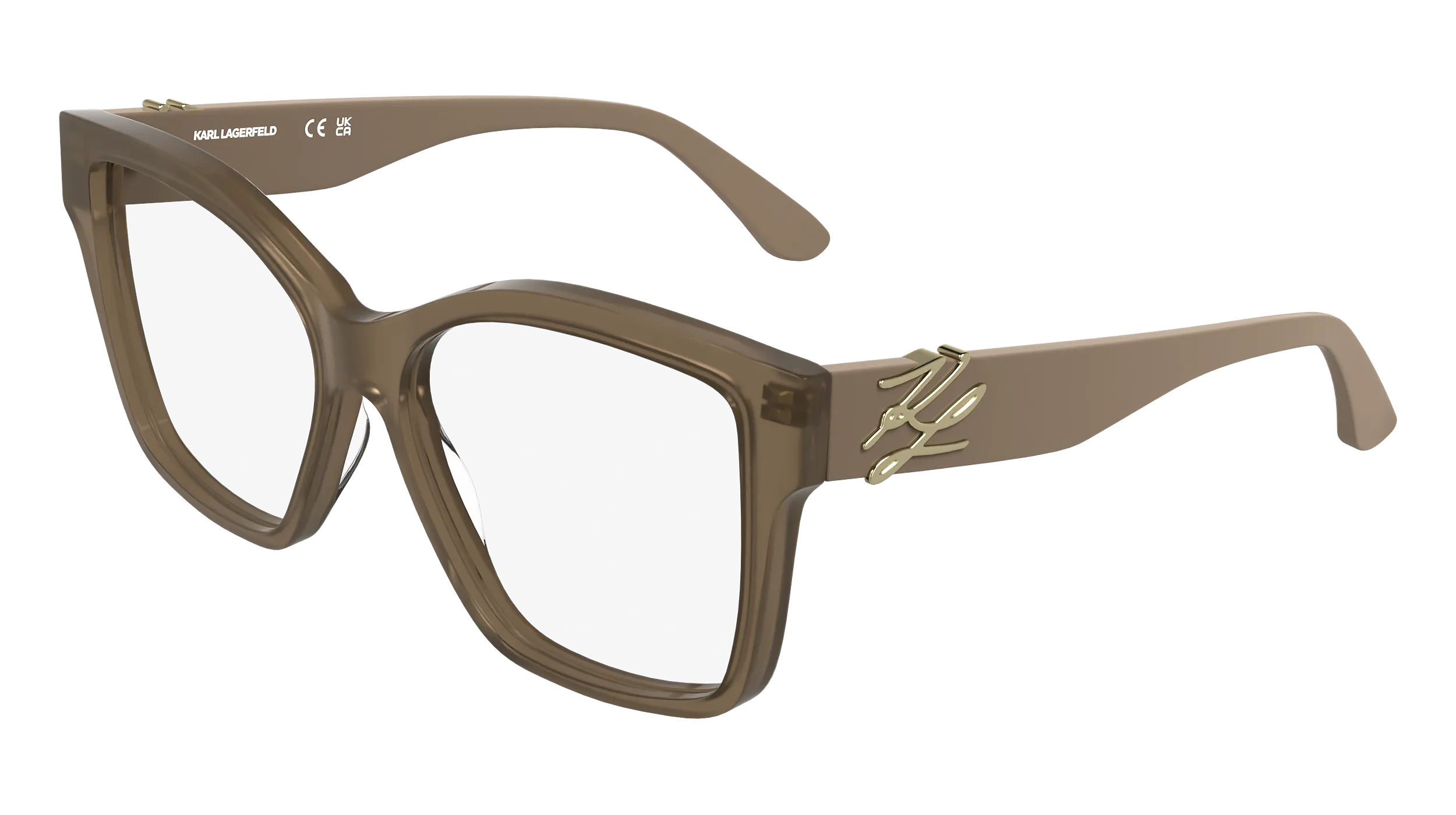 Karl Lagerfeld KL6215 272 Montature da vista Acetato Nude Squadrata Normale - immagine 1