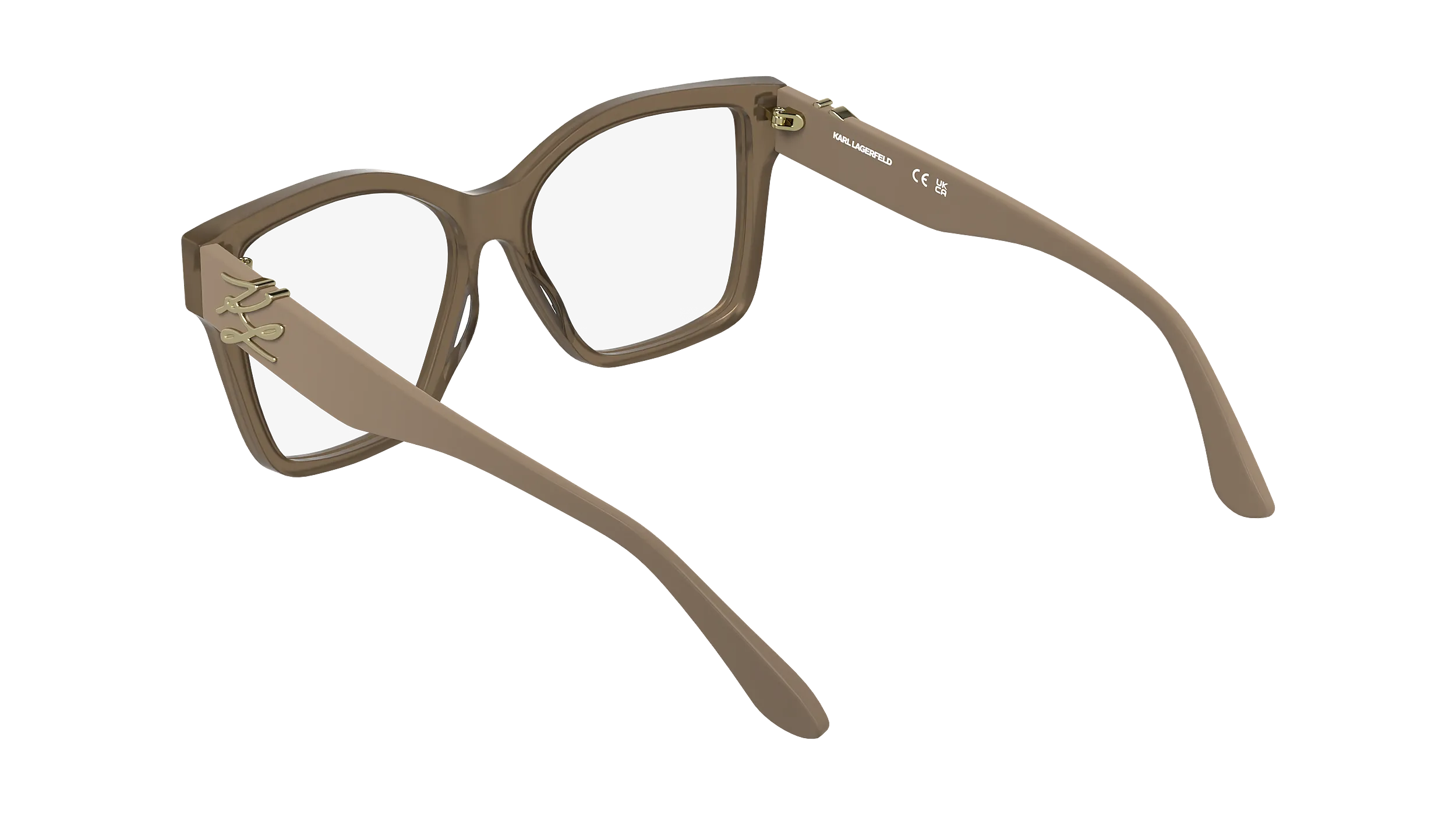 Karl Lagerfeld KL6215 272 Montature da vista Acetato Nude Squadrata Normale - immagine 4