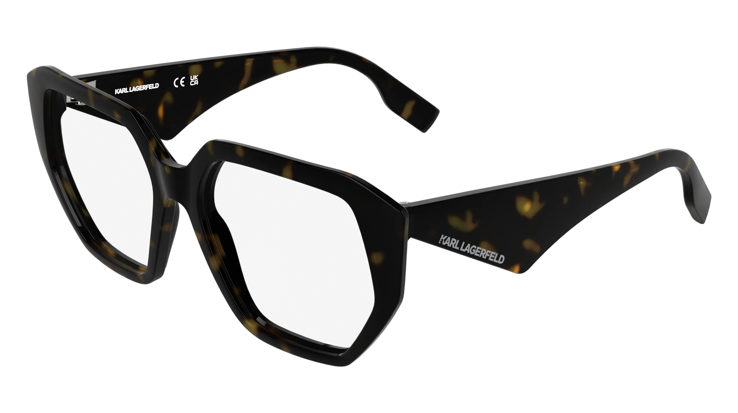 Karl Lagerfeld KL6213 240 Montature da vista Bio-iniettato Havana Squadrata Normale - immagine 1