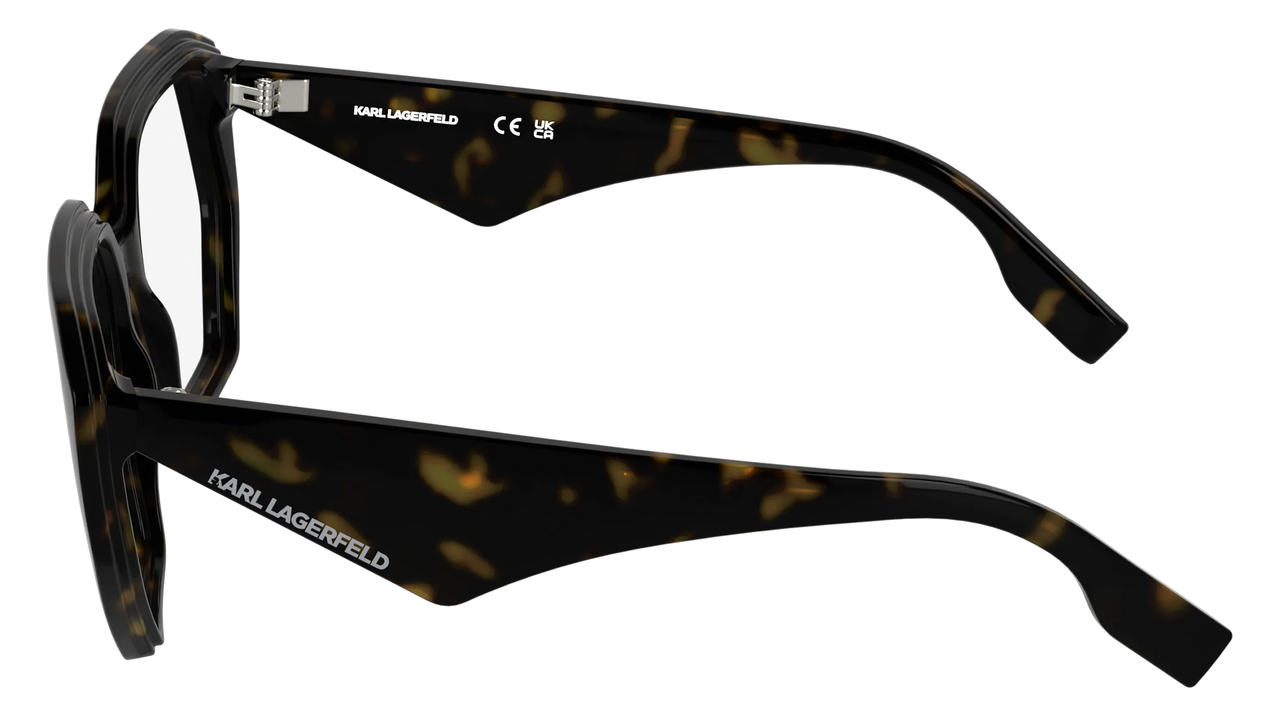 Karl Lagerfeld KL6213 240 Montature da vista Bio-iniettato Havana Squadrata Normale - immagine 3
