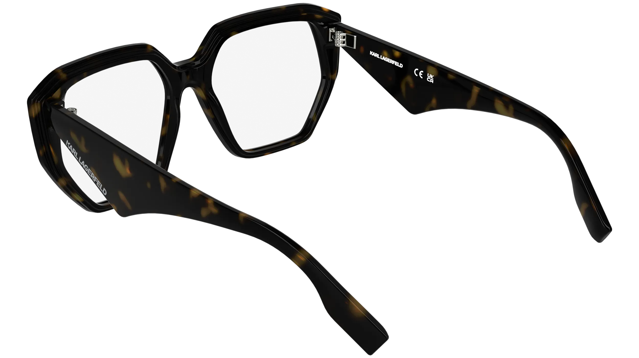Karl Lagerfeld KL6213 240 Montature da vista Bio-iniettato Havana Squadrata Normale - immagine 4