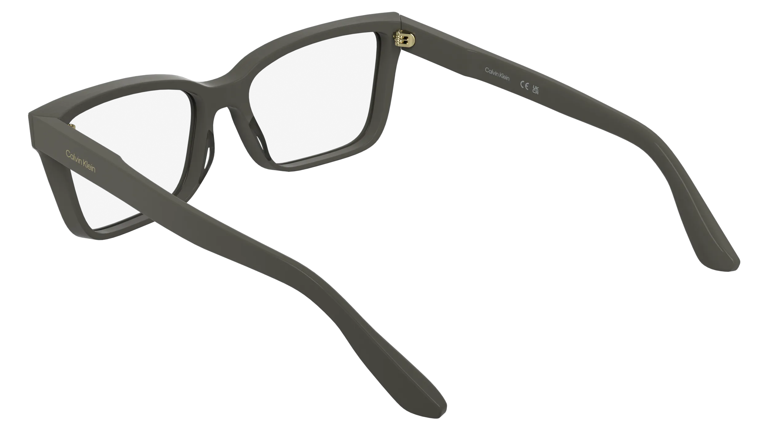 Calvin Klein CK25543 260 Montature da vista Acetato Grigio Cat Eye Normale - immagine 4