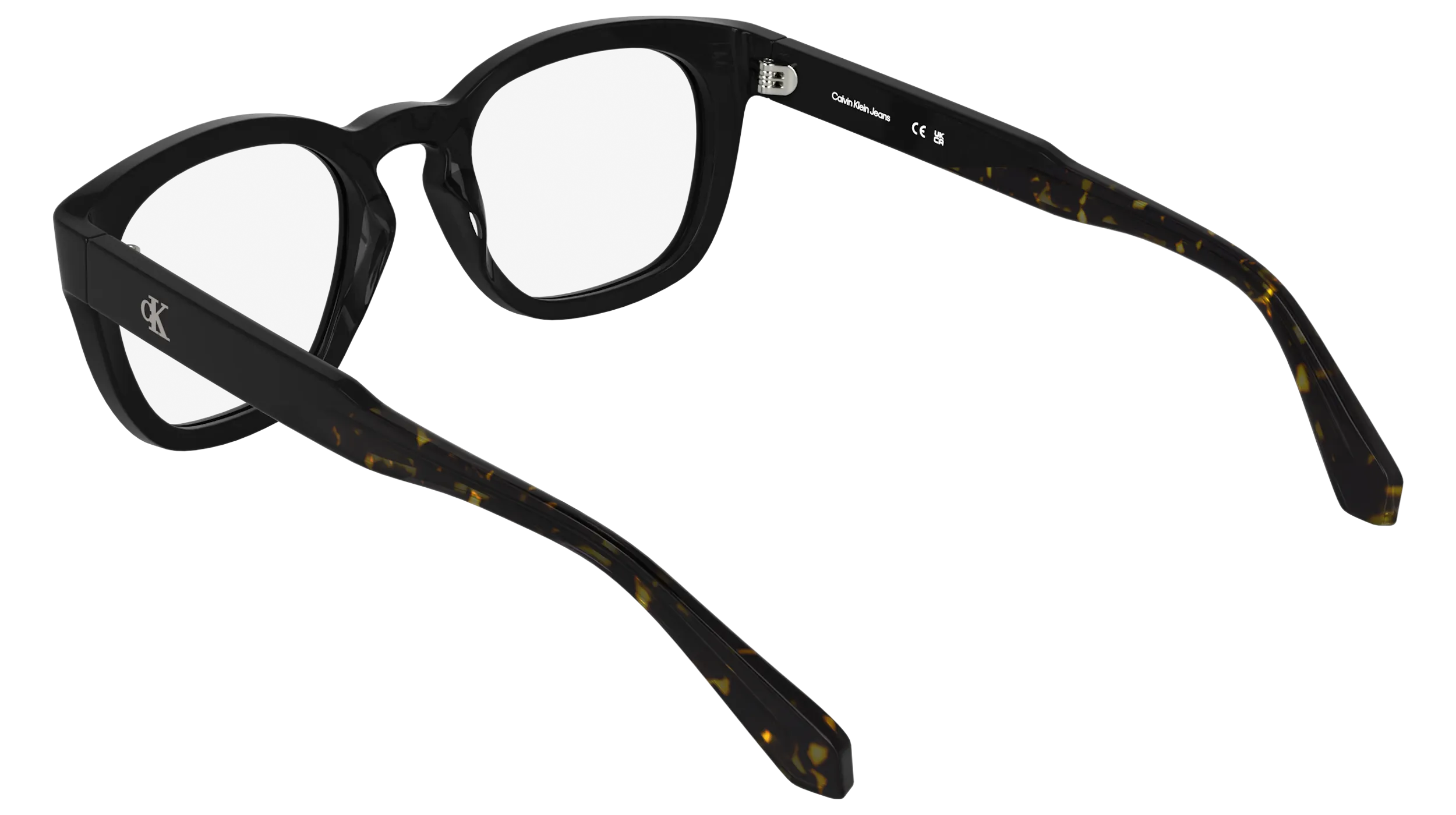 Calvin Klein CKJ25626 001 Montature da vista Acetato Nero Squadrata Normale - immagine 4