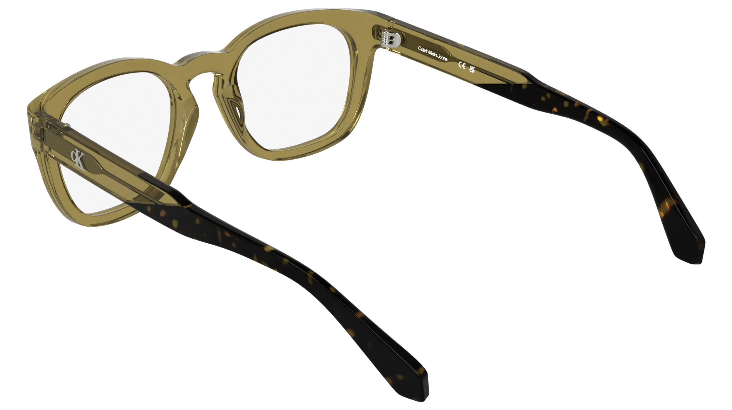 Calvin Klein CKJ25626 265 Montature da vista Acetato Beige Squadrata Normale - immagine 4