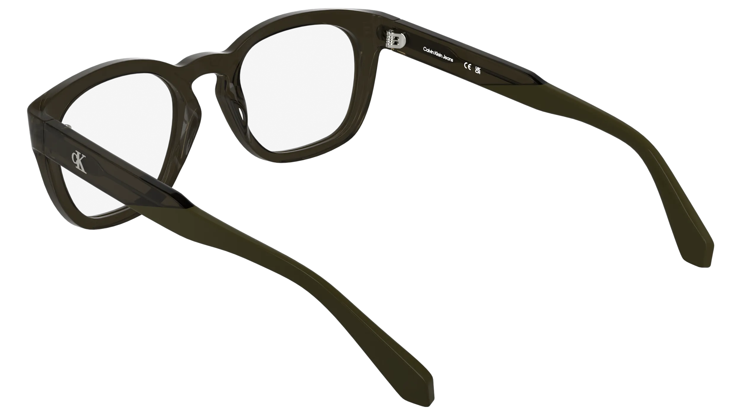 Calvin Klein CKJ25626 309 Montature da vista Acetato Verde Squadrata Normale - immagine 4