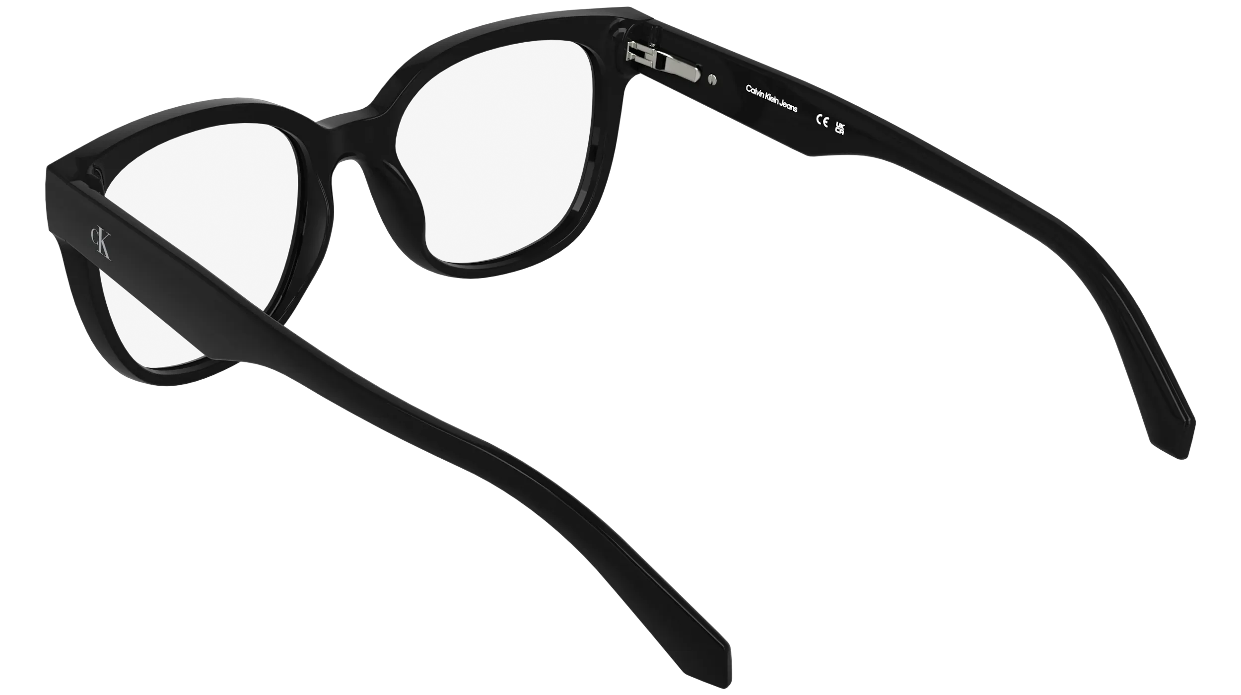Calvin Klein CKJ25632 001 Montature da vista Bio-iniettato Nero Farfalla Normale - immagine 4