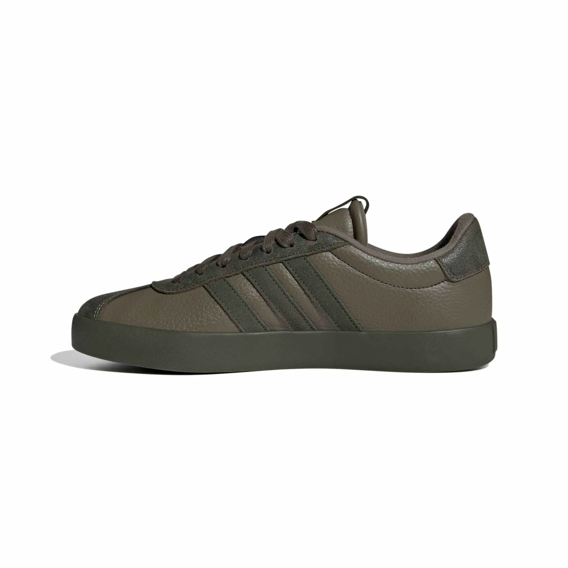 adidas Uomo VL Court 3.0 Shoes, Olive Strata/Night Cargo/Gold Met., 40 2/3 EU - immagine 1