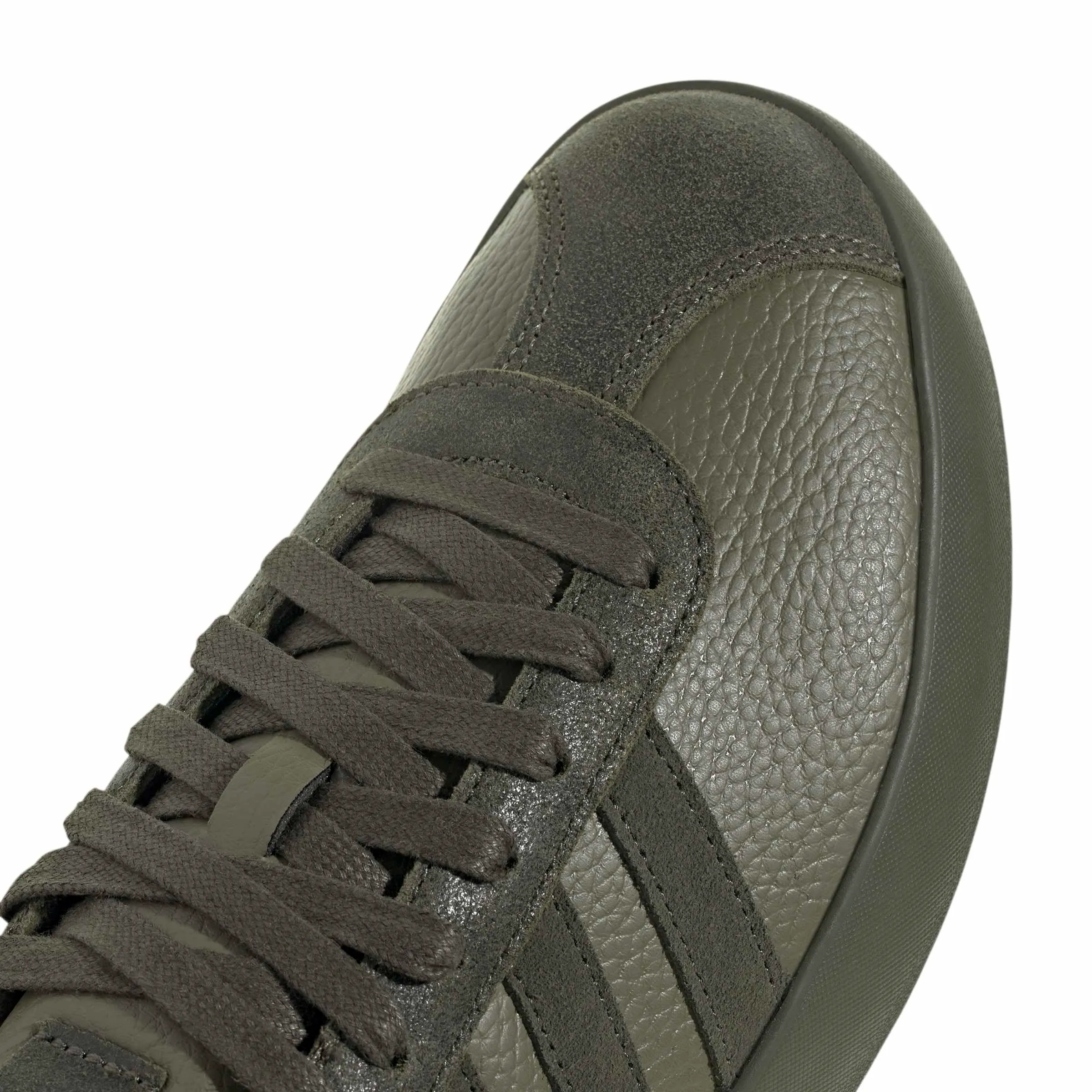 adidas Uomo VL Court 3.0 Shoes, Olive Strata/Night Cargo/Gold Met., 40 2/3 EU - immagine 4